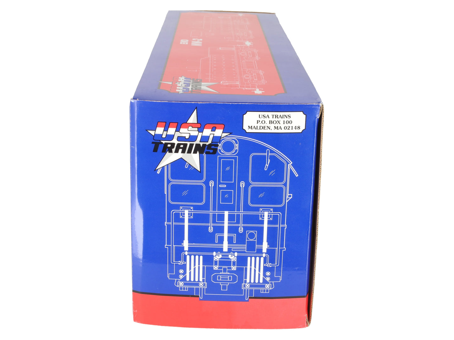 USA Trains R22037 G Scale UPS EMD NW-2 Calf Diesel Locomotive VG/Box