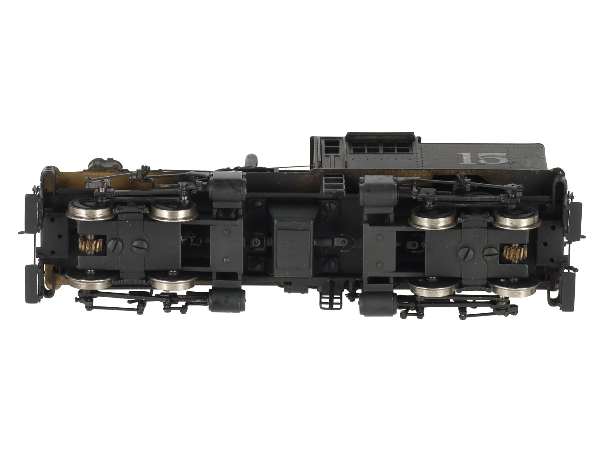 United Models HO Brass Vulcan 50-Ton Duplex Steam Locomotive -Painted/Box