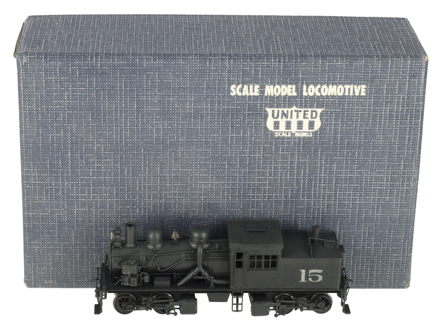 United Models HO Brass Vulcan 50-Ton Duplex Steam Locomotive -Painted/Box