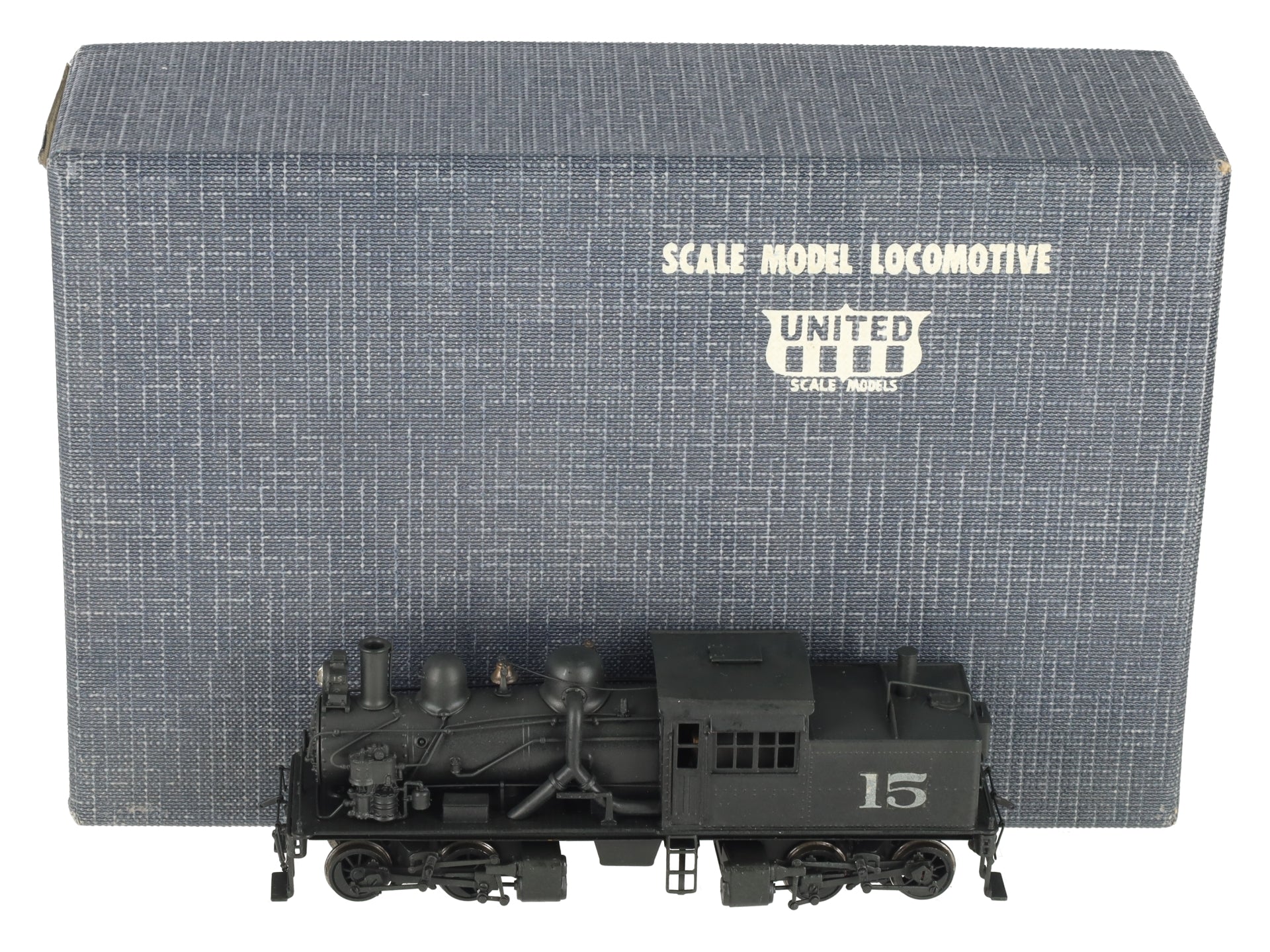 United Models HO Brass Vulcan 50-Ton Duplex Steam Locomotive -Painted/Box