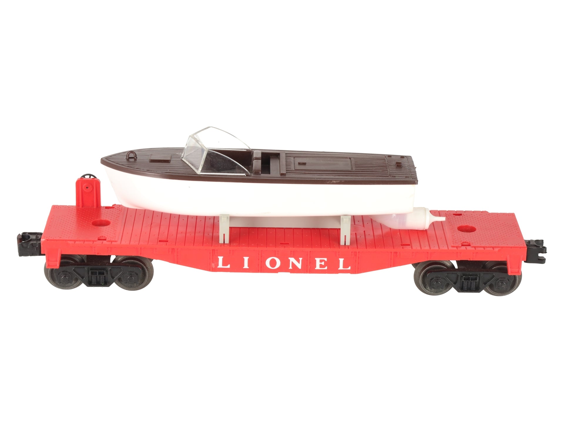 Lionel 6501 Vintage O Flatcar with Jet Boat VG/Box