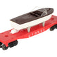 Lionel 6501 Vintage O Flatcar with Jet Boat VG/Box