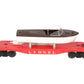 Lionel 6501 Vintage O Flatcar with Jet Boat VG/Box