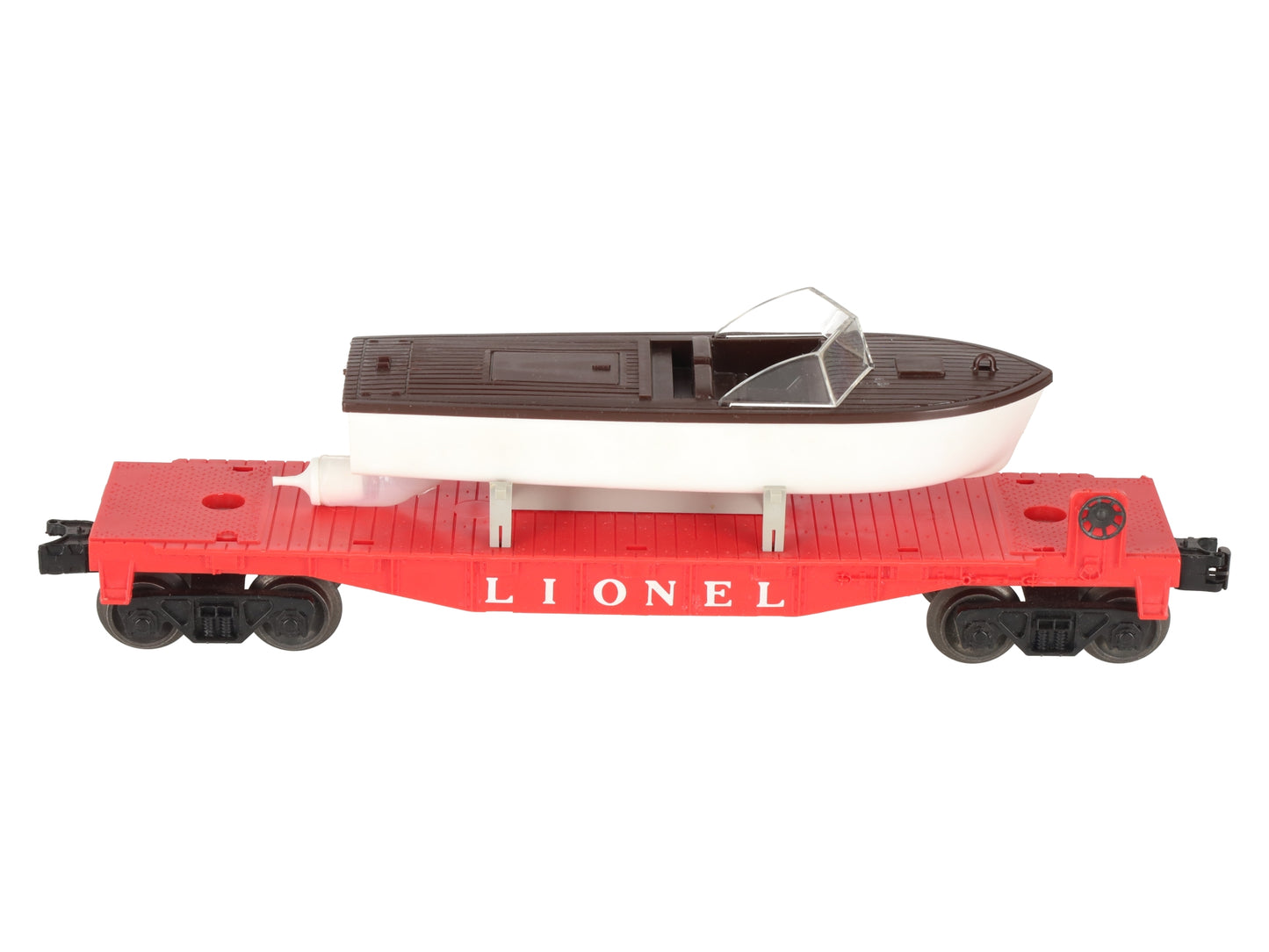 Lionel 6501 Vintage O Flatcar with Jet Boat VG/Box