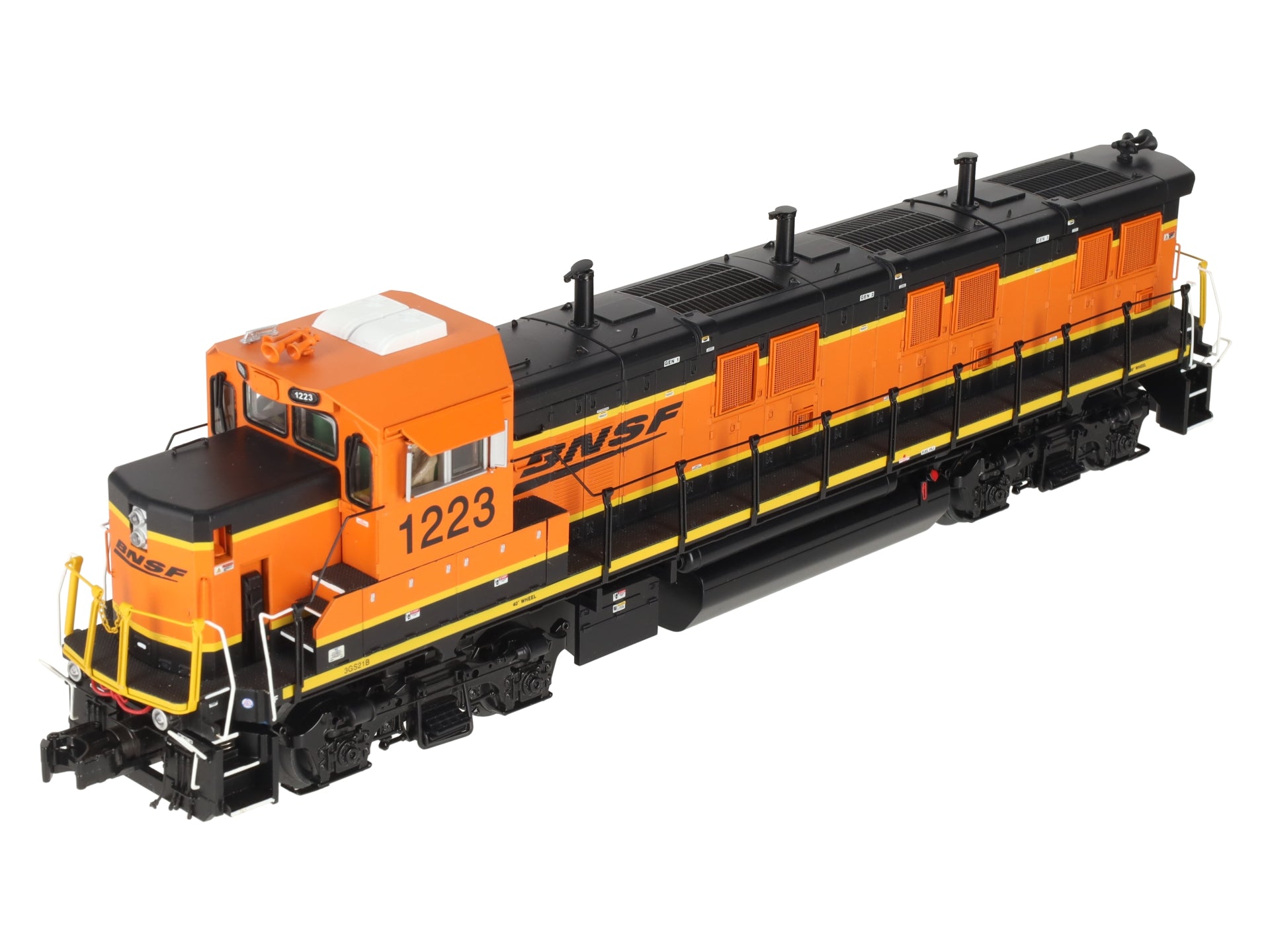 MTH 20-20001-1 O Gauge BNSF 3GS21B Diesel Engine #1233 w/PS2 EX/Box