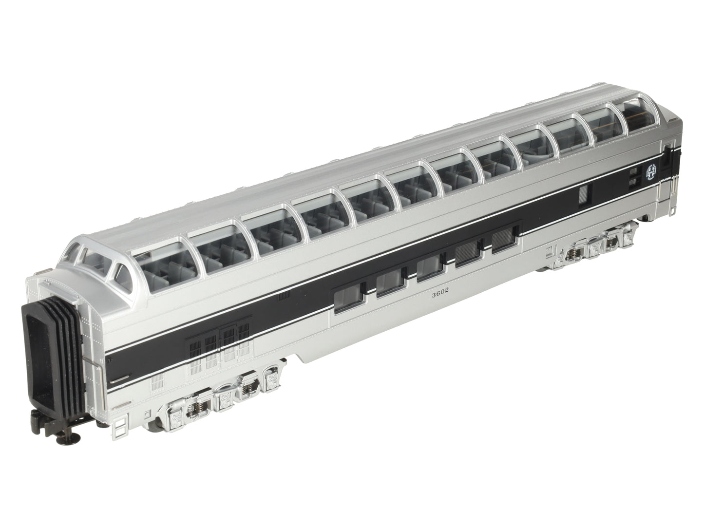MTH 20-80004F O Gauge BNSF Vista Dome #3602 LN/Box