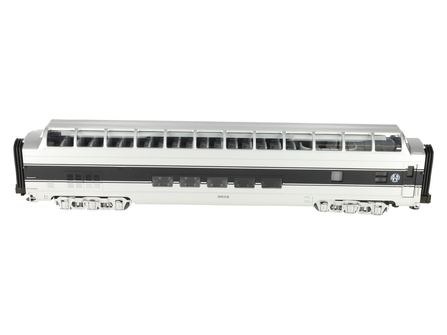 MTH 20-80004F O Gauge BNSF Vista Dome #3602 LN/Box
