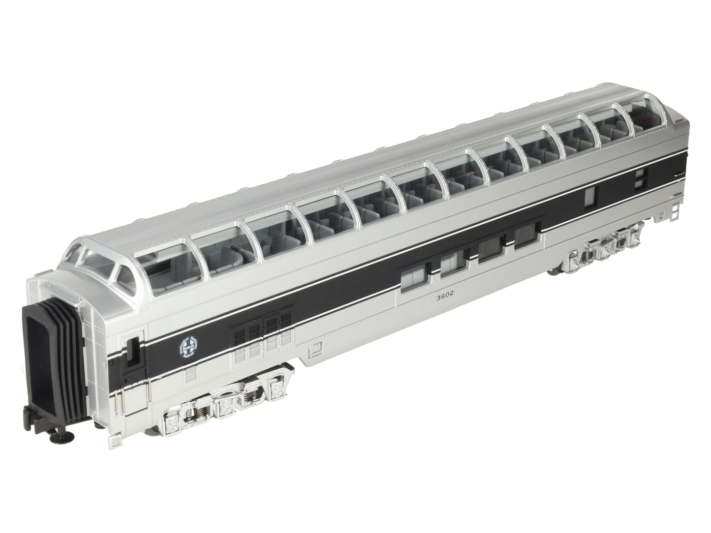 MTH 20-80004F O Gauge BNSF Vista Dome #3602 LN/Box