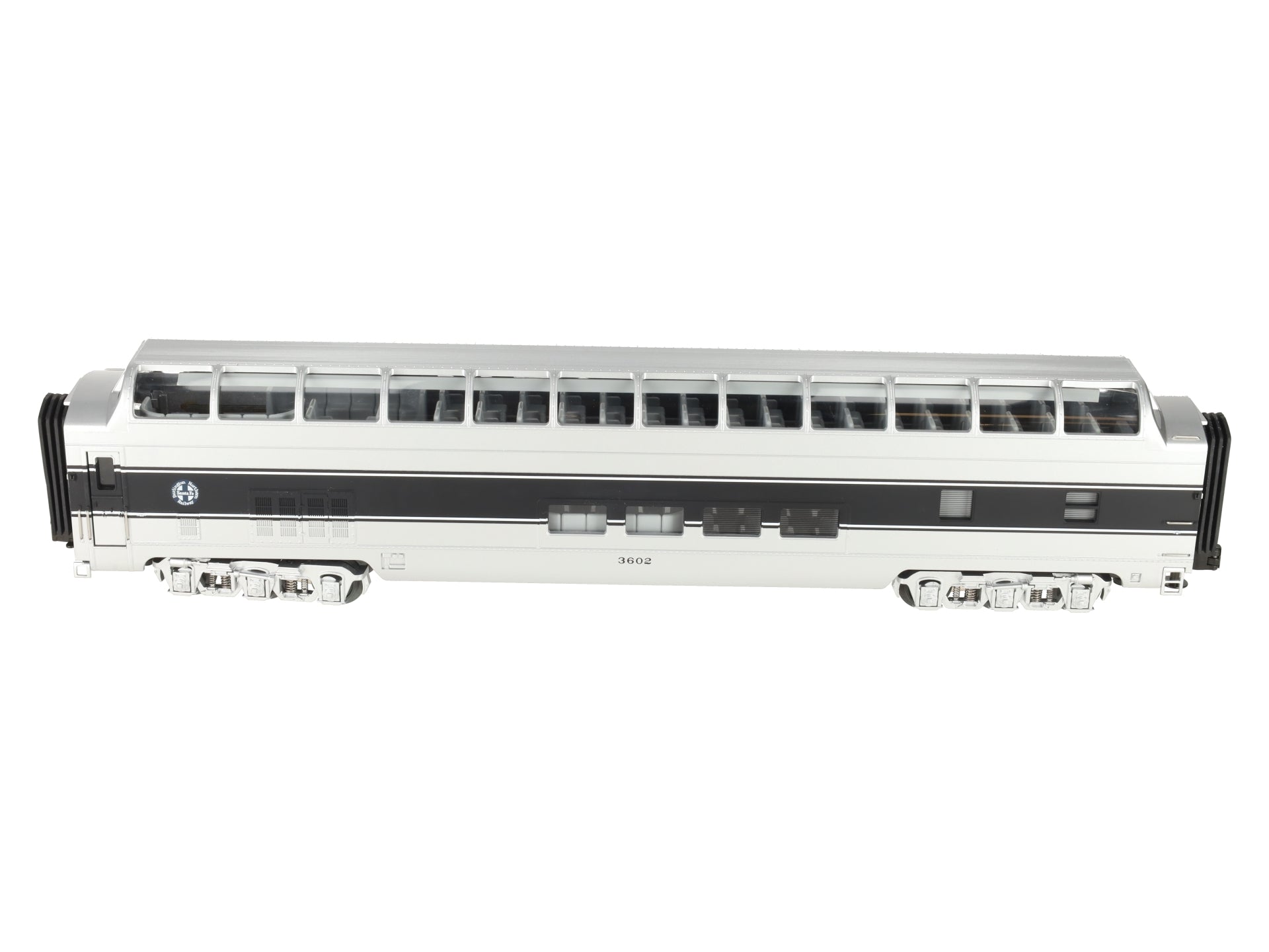 MTH 20-80004F O Gauge BNSF Vista Dome #3602 LN/Box