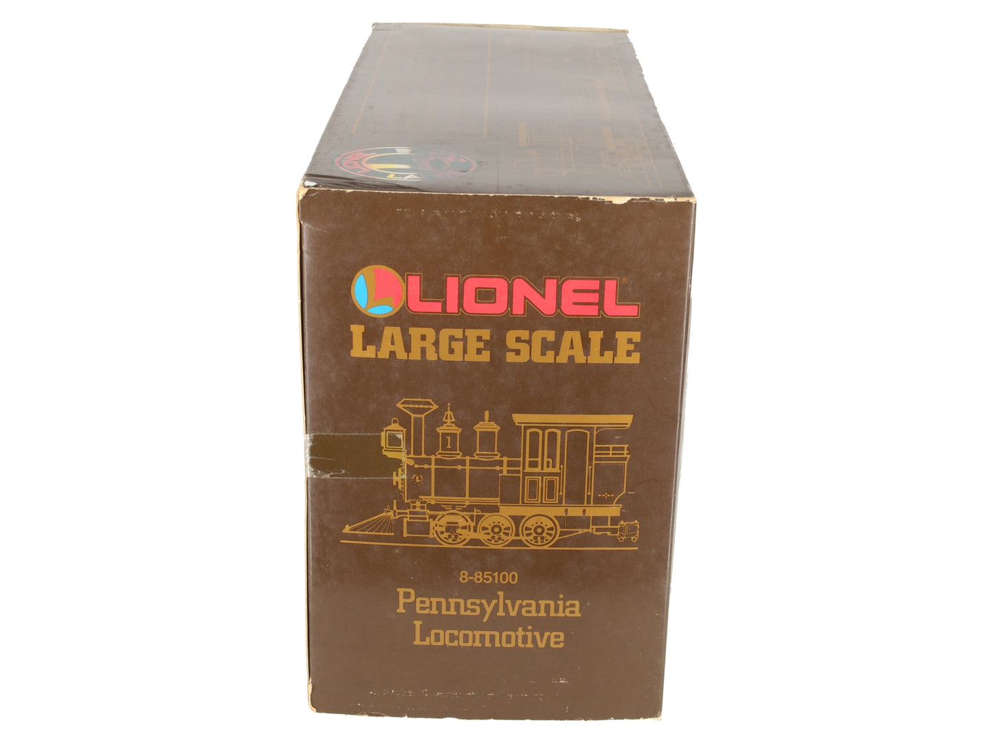Lionel 8-85100 G Scale Pennsylvania 0-6-0 Steam Locomotive VG/Box