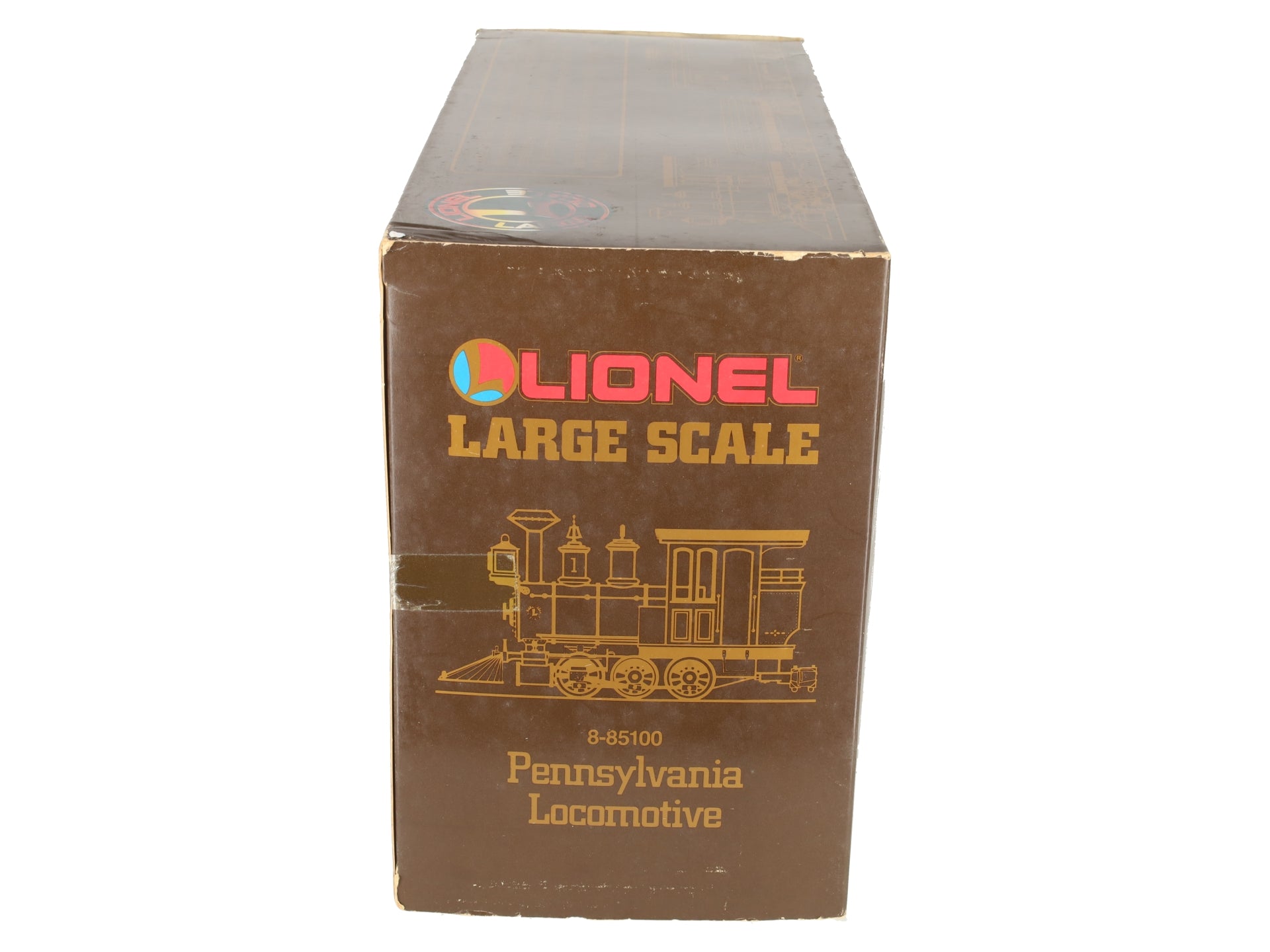 Lionel 8-85100 G Scale Pennsylvania 0-6-0 Steam Locomotive VG/Box