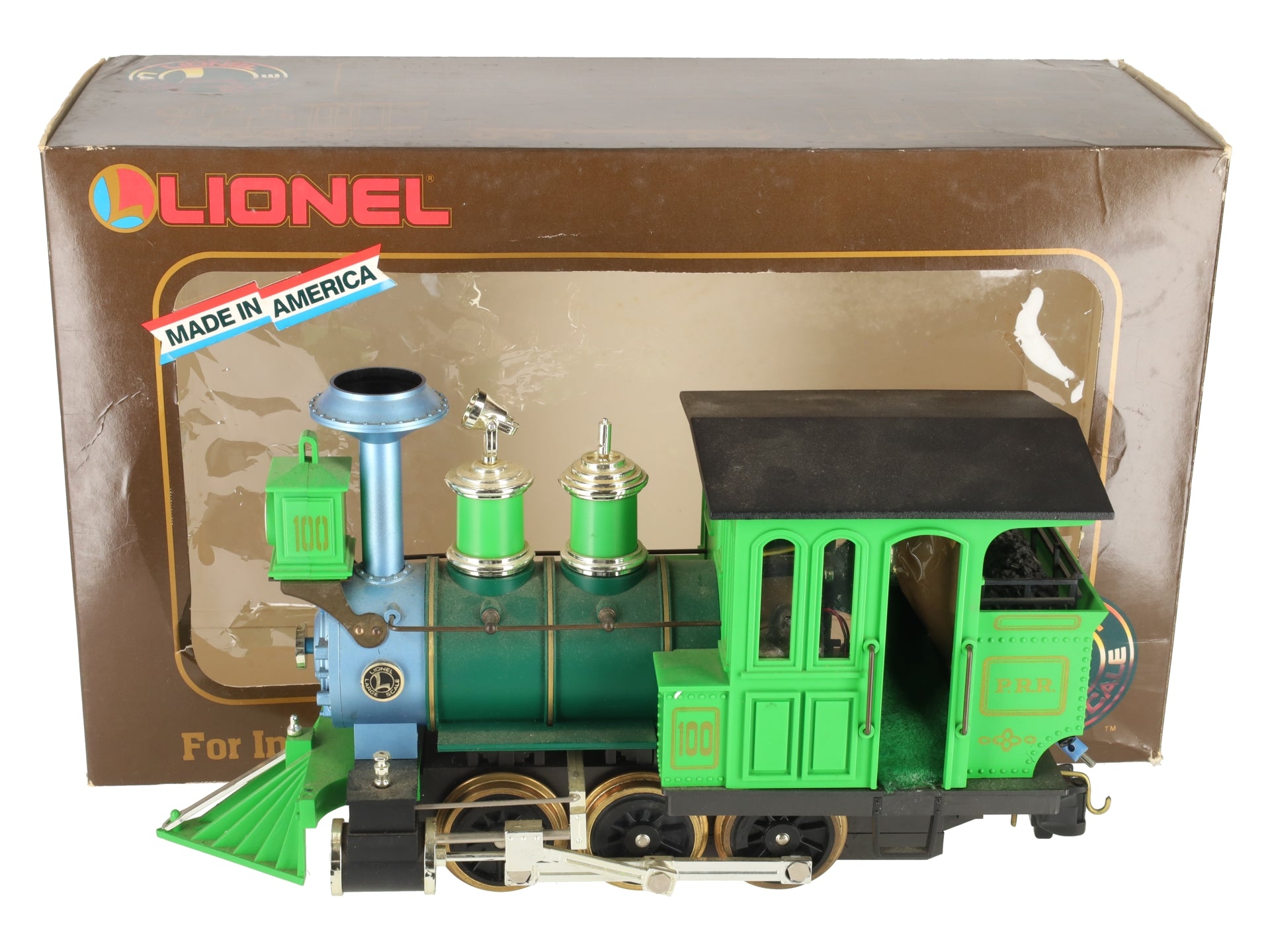 Lionel 8-85100 G Scale Pennsylvania 0-6-0 Steam Locomotive VG/Box