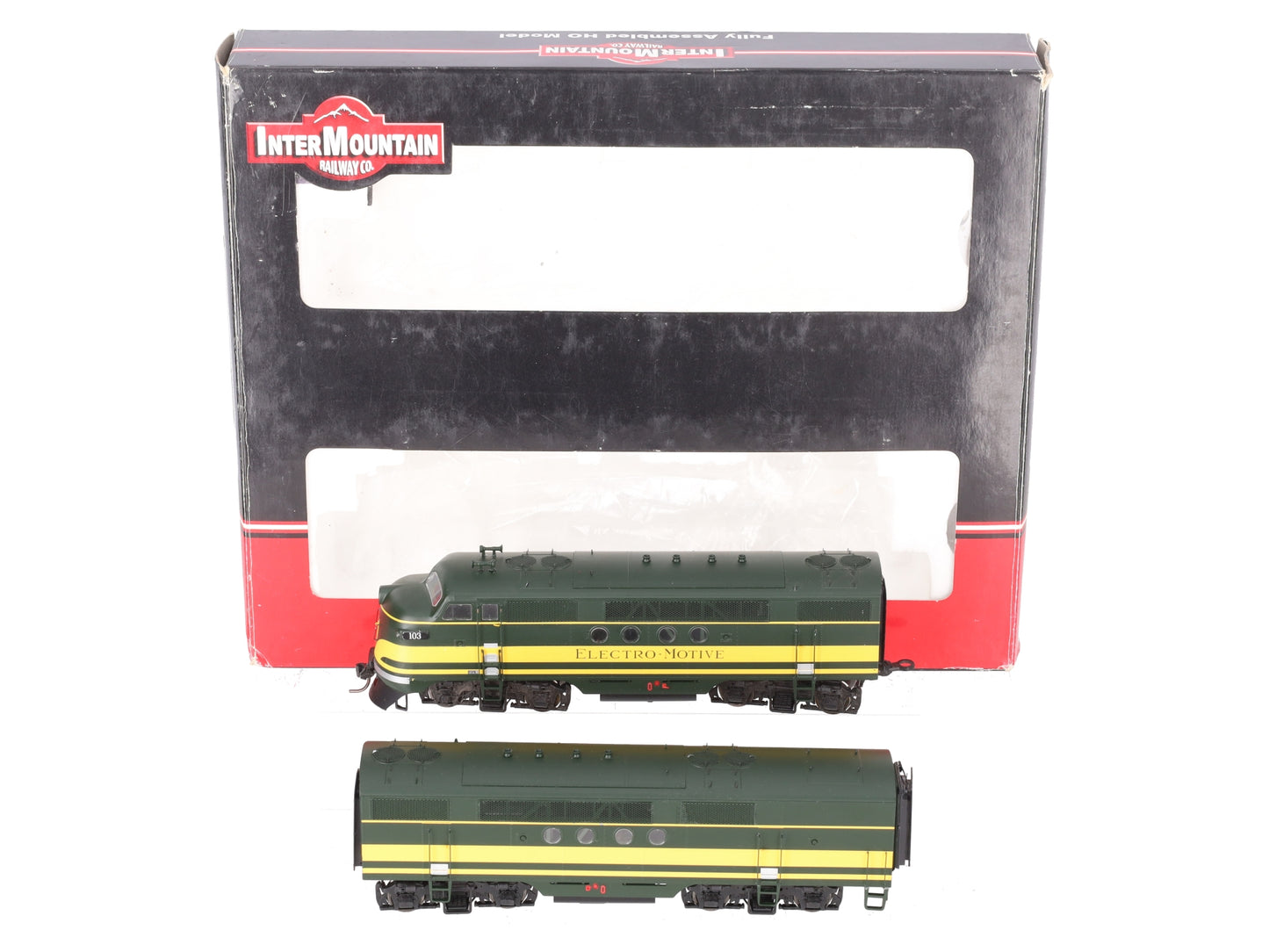 InterMountain 49298-01 EMD Demonstrator FTA Diesel Locomotive #103 EX/Box