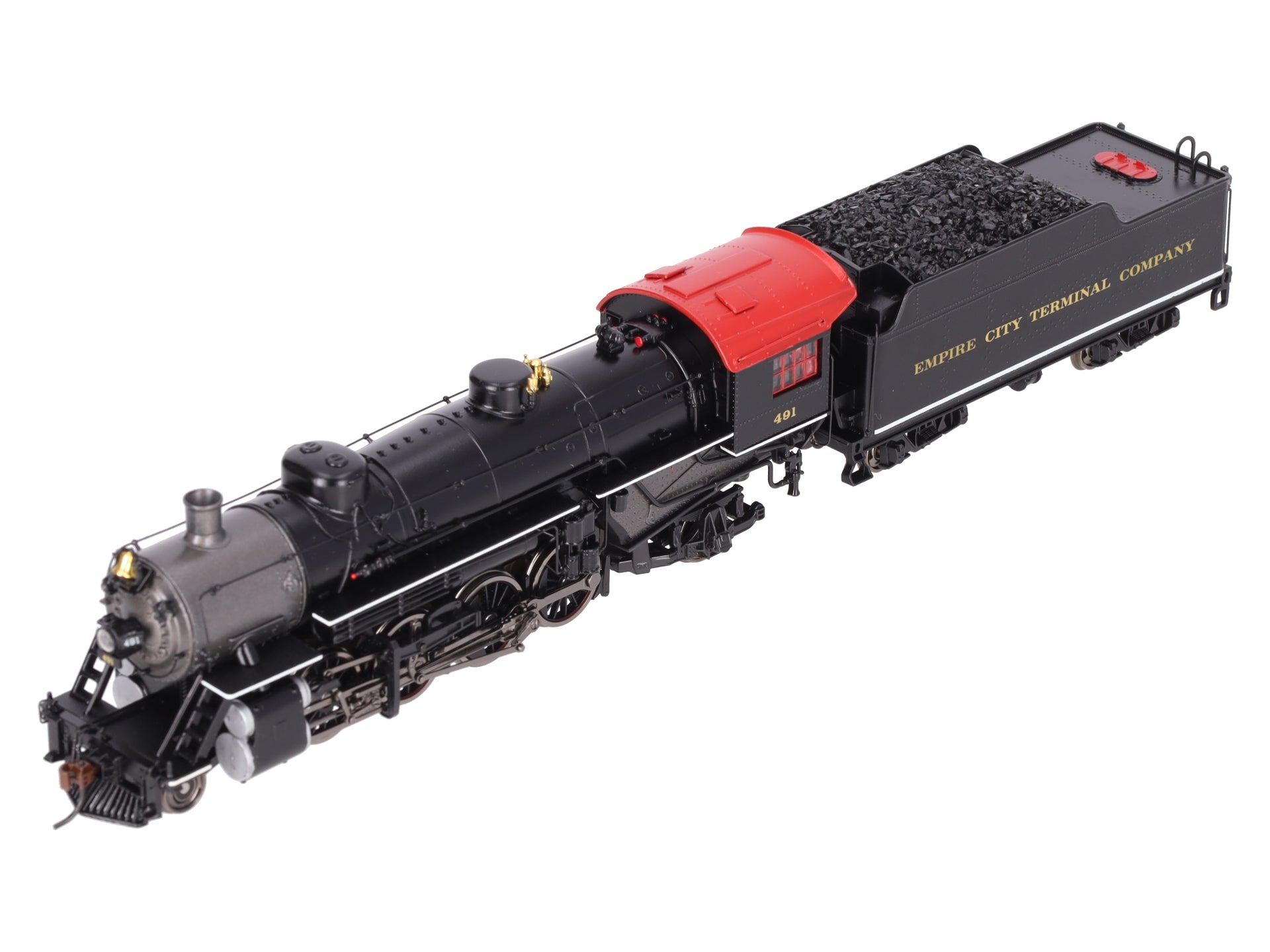 MTH 80-3143-1 HO Scale 2-8-2 USRA Light Mikado Steam Engine w/ PS3-Custom/Box
