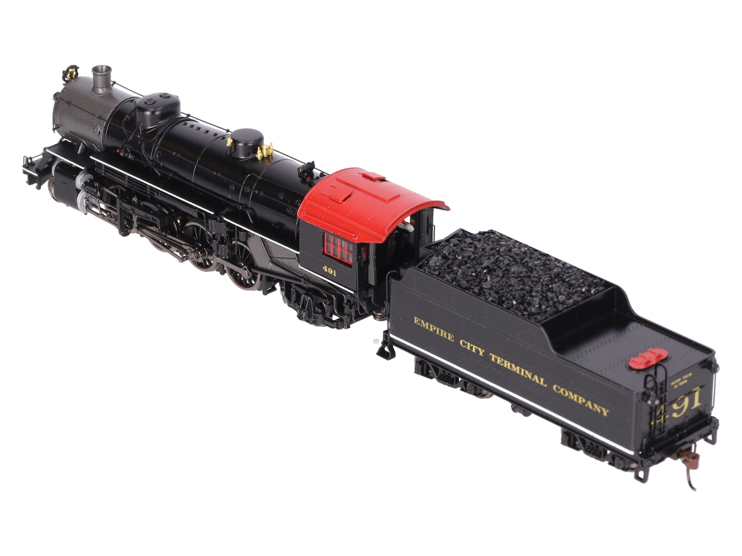 MTH 80-3143-1 HO Scale 2-8-2 USRA Light Mikado Steam Engine w/ PS3-Custom/Box