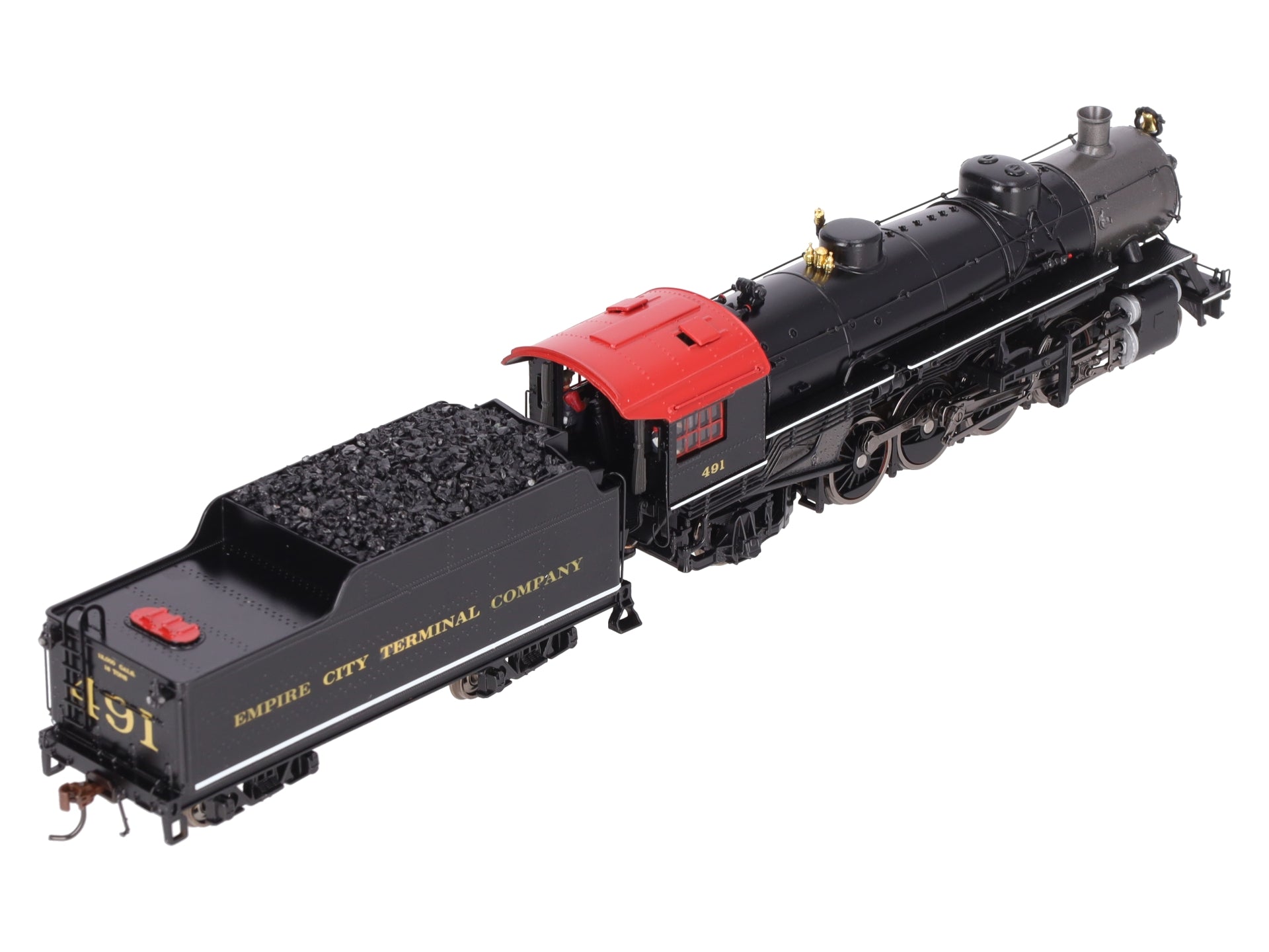 MTH 80-3143-1 HO Scale 2-8-2 USRA Light Mikado Steam Engine w/ PS3-Custom/Box