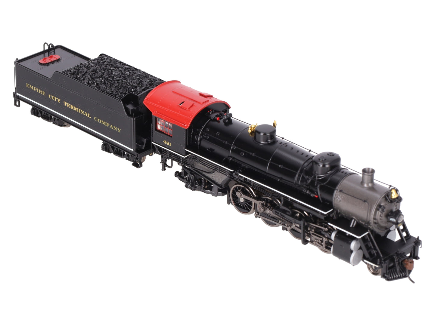 MTH 80-3143-1 HO Scale 2-8-2 USRA Light Mikado Steam Engine w/ PS3-Custom/Box