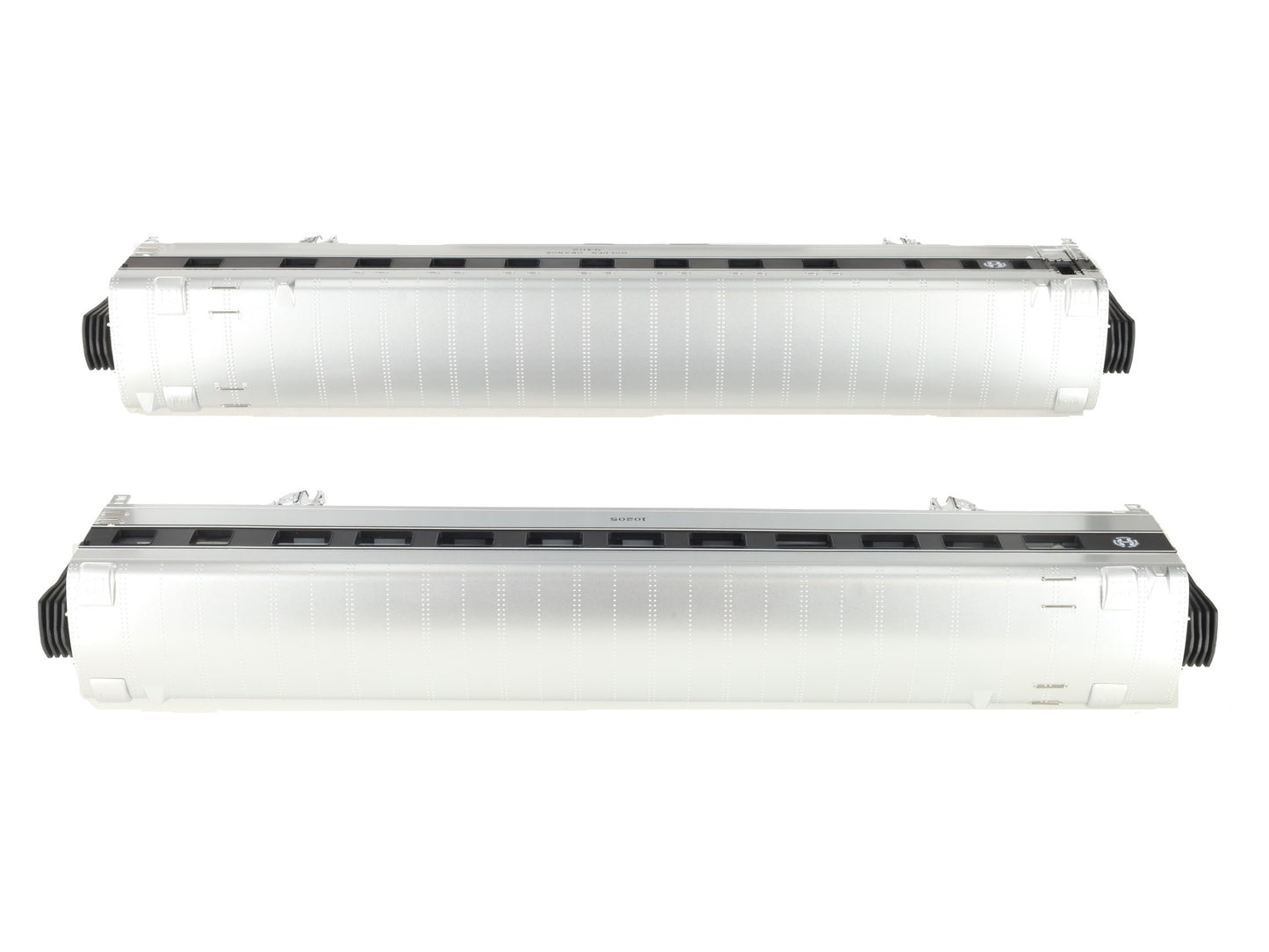MTH 20-80004E O BNSF 70' Streamlined Sleeper/Diner Passenger Set (Set of 2) LN/Box