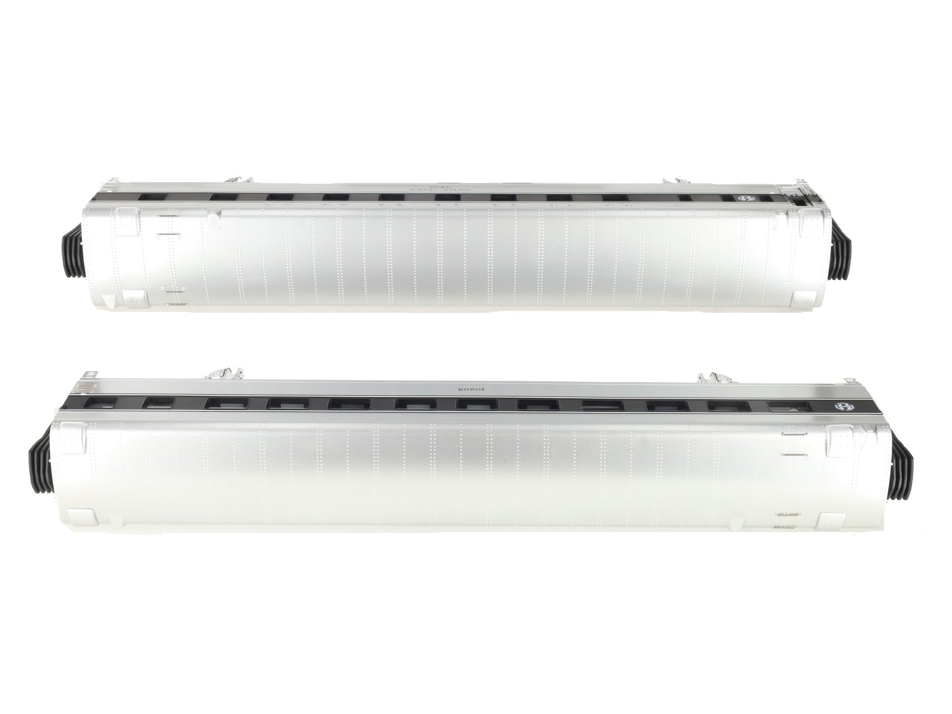 MTH 20-80004E O BNSF 70' Streamlined Sleeper/Diner Passenger Set (Set of 2) LN/Box