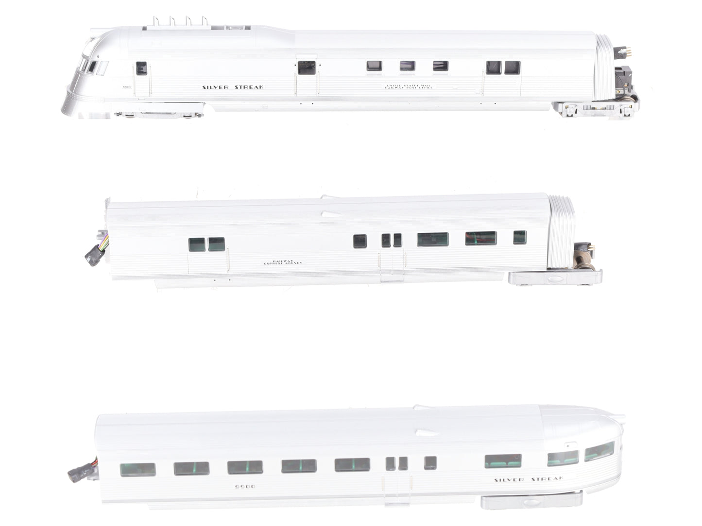 Con-Cor 001-8722 Zephyr Burlington's Streamline Motor HO Gauge Diesel Train Set EX/Box