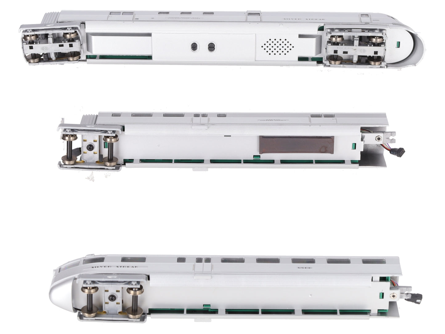 Con-Cor 001-8722 Zephyr Burlington's Streamline Motor HO Gauge Diesel Train Set EX/Box