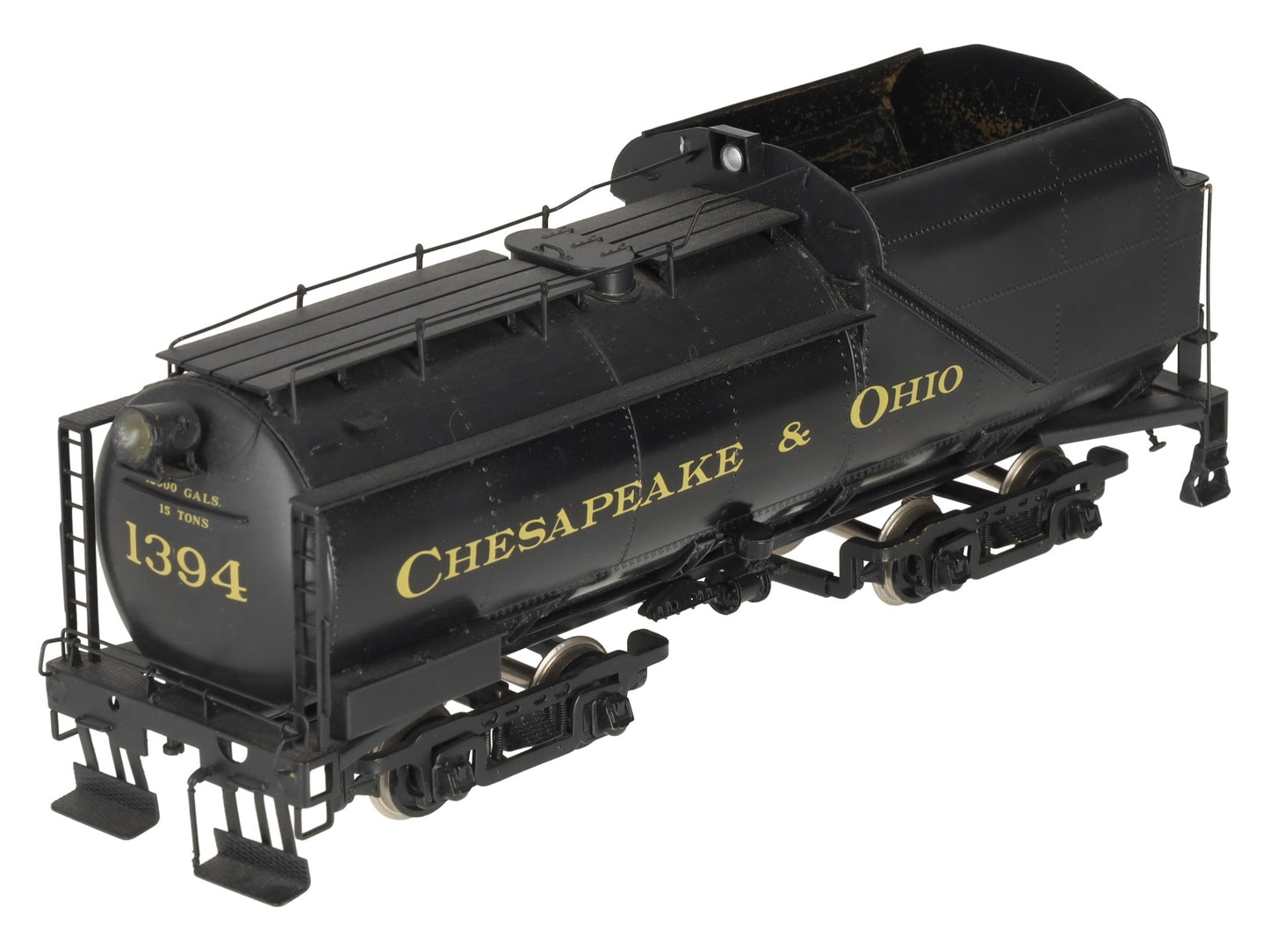 O Scale Brass C&O Brass Tender - 2-Rail EX