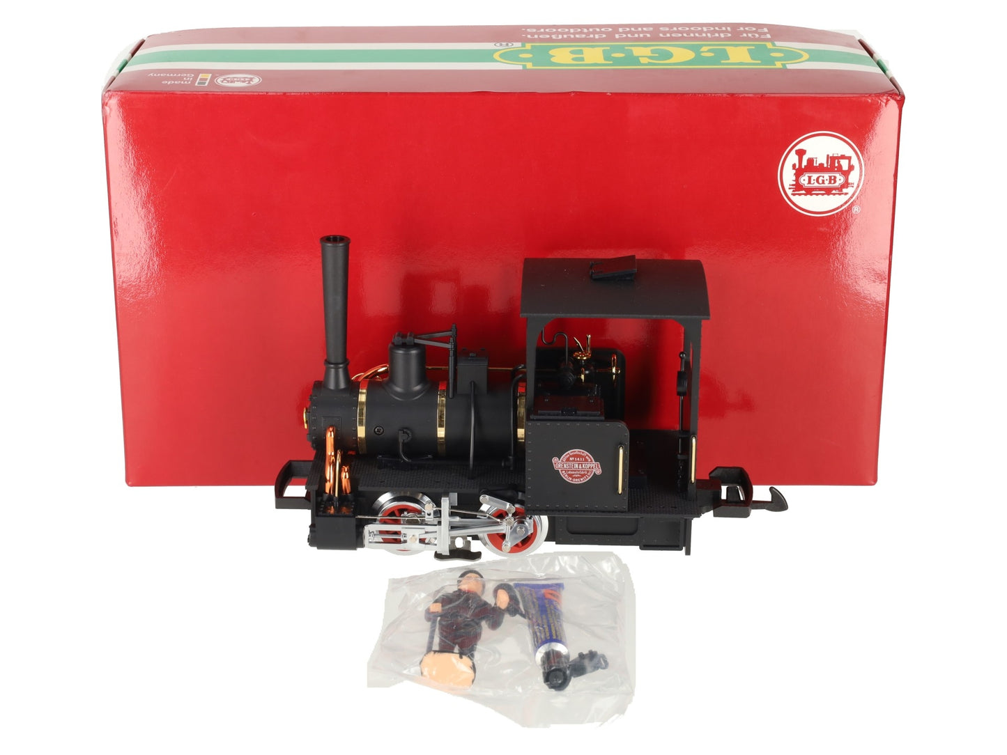 LGB 20140 G Scale Orenstein & Koppel Field Railway Steam Locomotive #1411 EX/Box