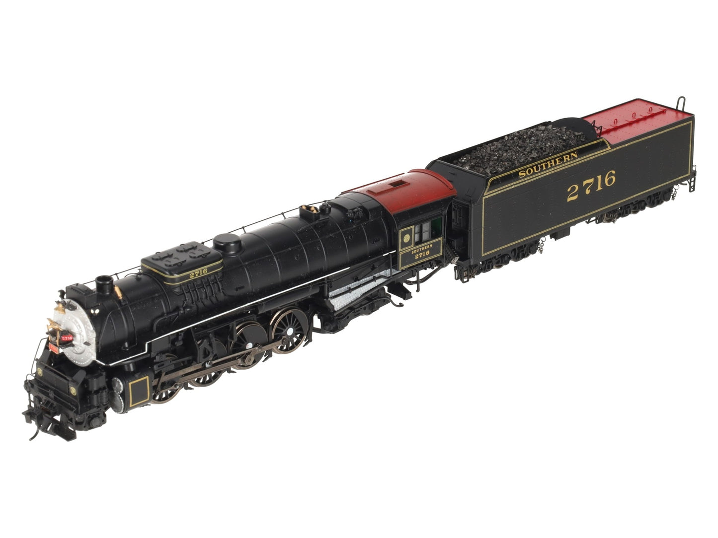 Proto 2000 30019 HO Unlettered USRA 2-8-4 Steam Locomotive & Tender VG/Box