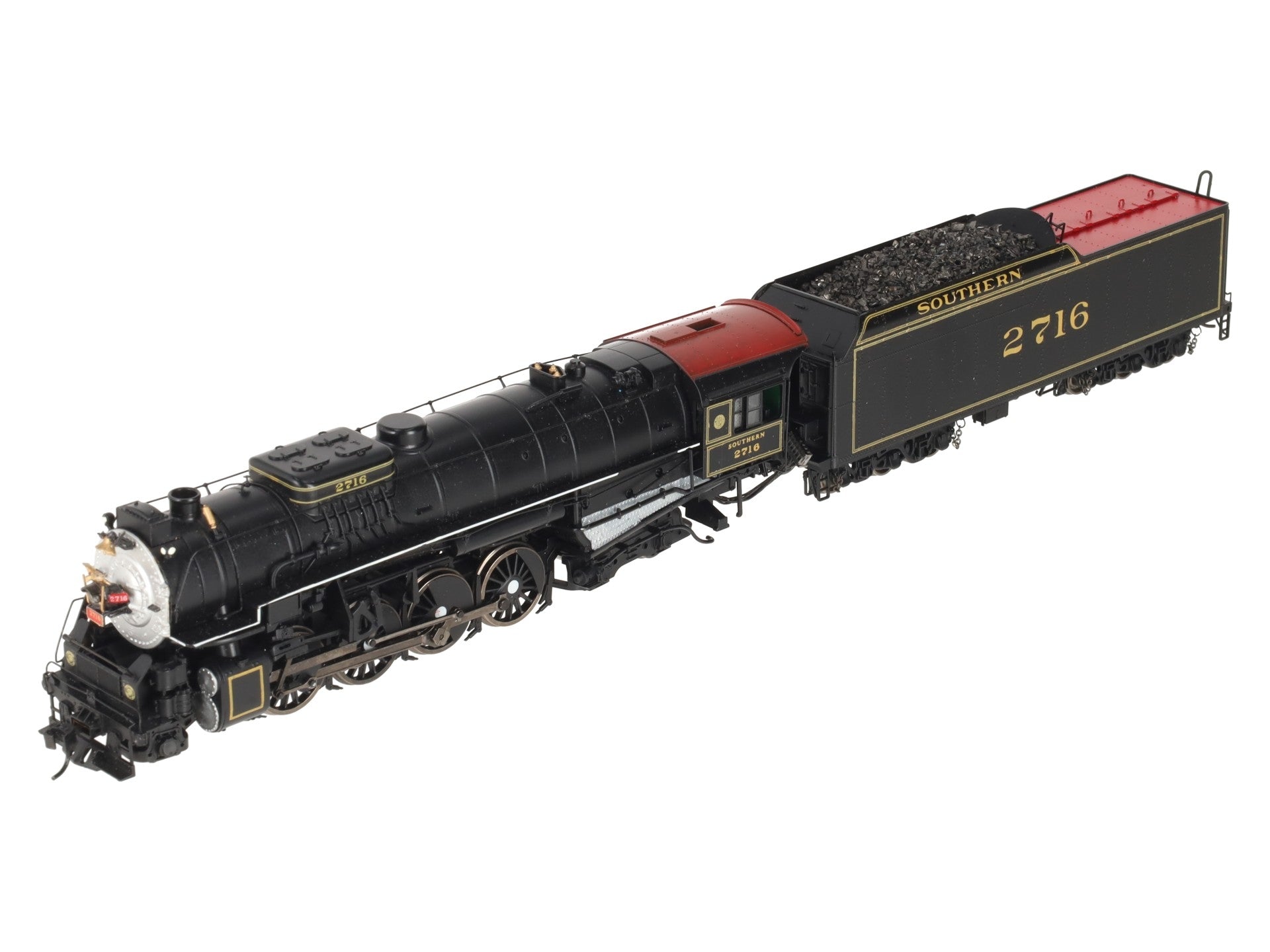 Proto 2000 30019 HO Unlettered USRA 2-8-4 Steam Locomotive & Tender VG/Box