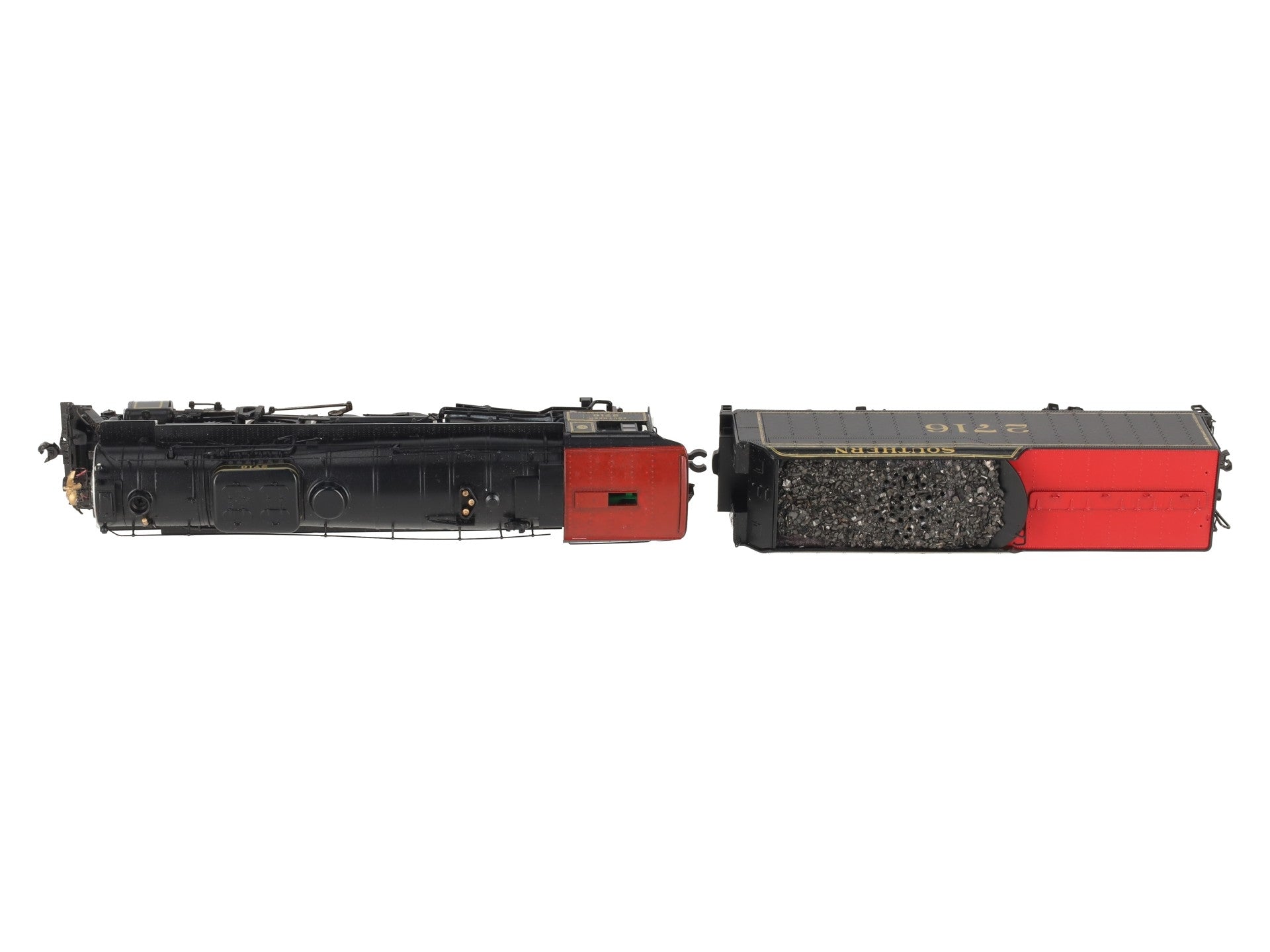 Proto 2000 30019 HO Unlettered USRA 2-8-4 Steam Locomotive & Tender VG/Box