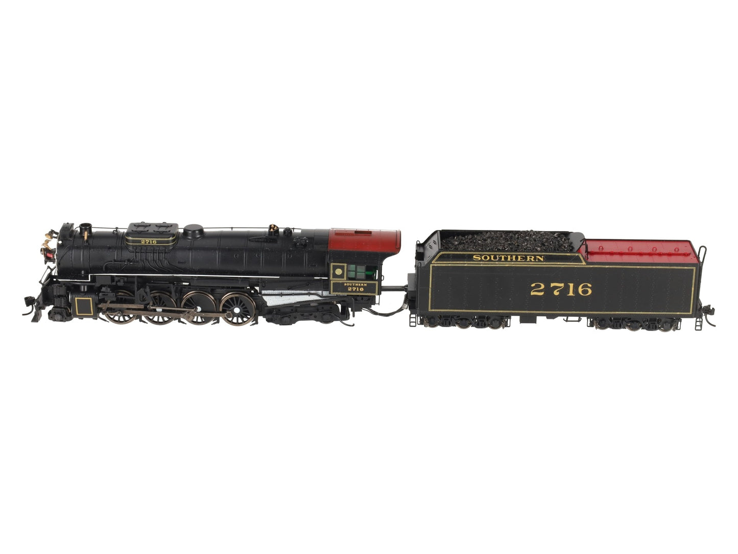 Proto 2000 30019 HO Unlettered USRA 2-8-4 Steam Locomotive & Tender VG/Box