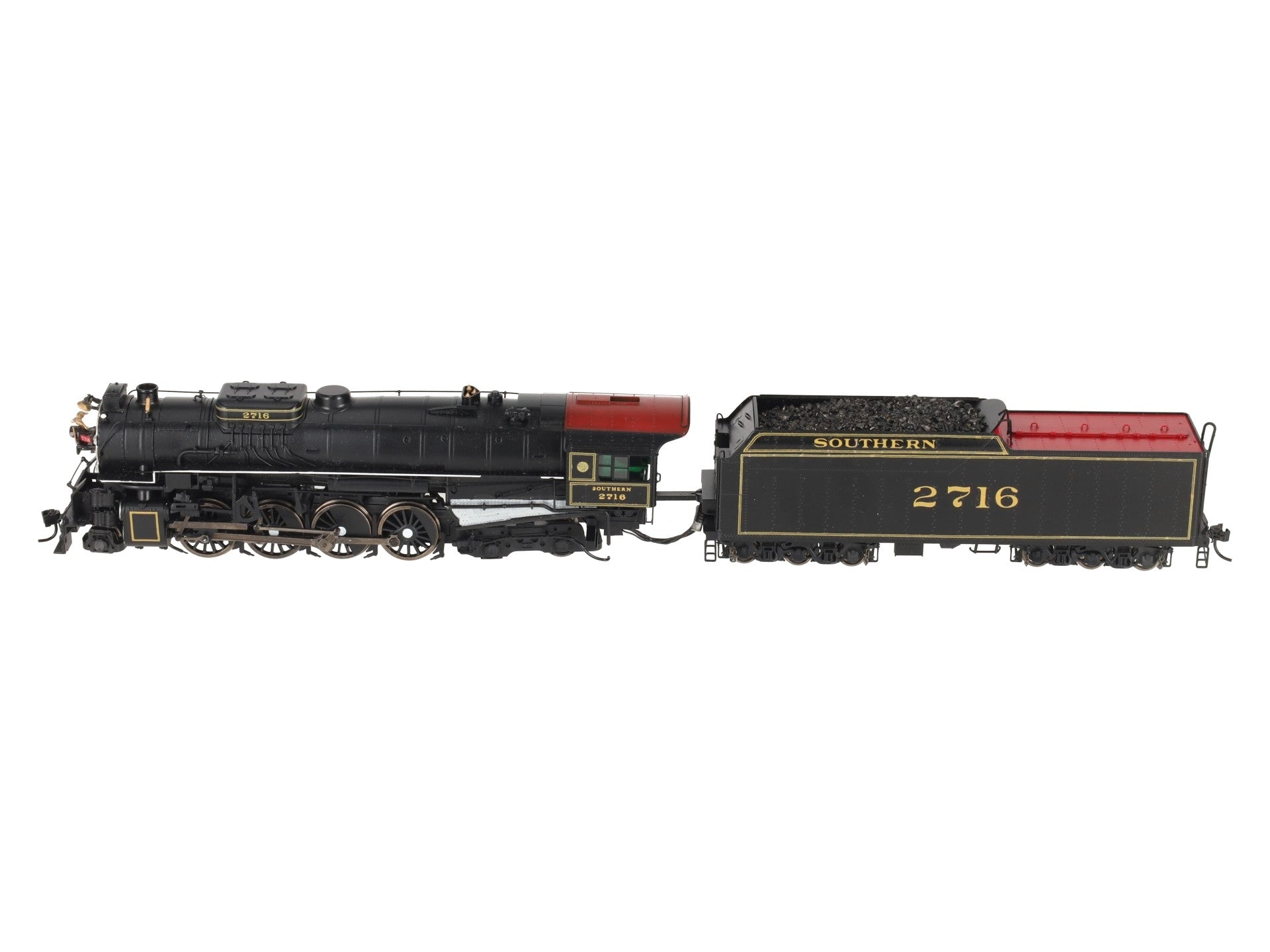 Proto 2000 30019 HO Unlettered USRA 2-8-4 Steam Locomotive & Tender VG/Box