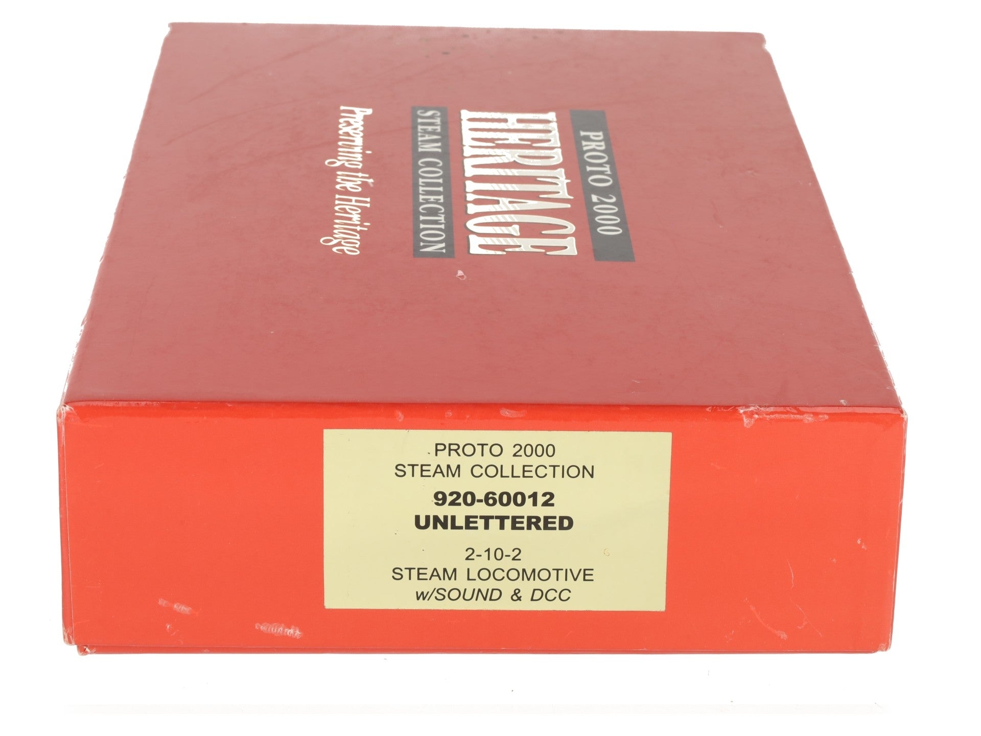 Proto 2000 920-60012 HO 2-10-2 Steam Locomotive w/DCC/Sound-Custom EX/Box