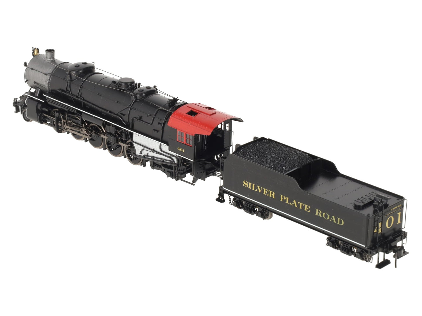 Proto 2000 920-60012 HO 2-10-2 Steam Locomotive w/DCC/Sound-Custom EX/Box