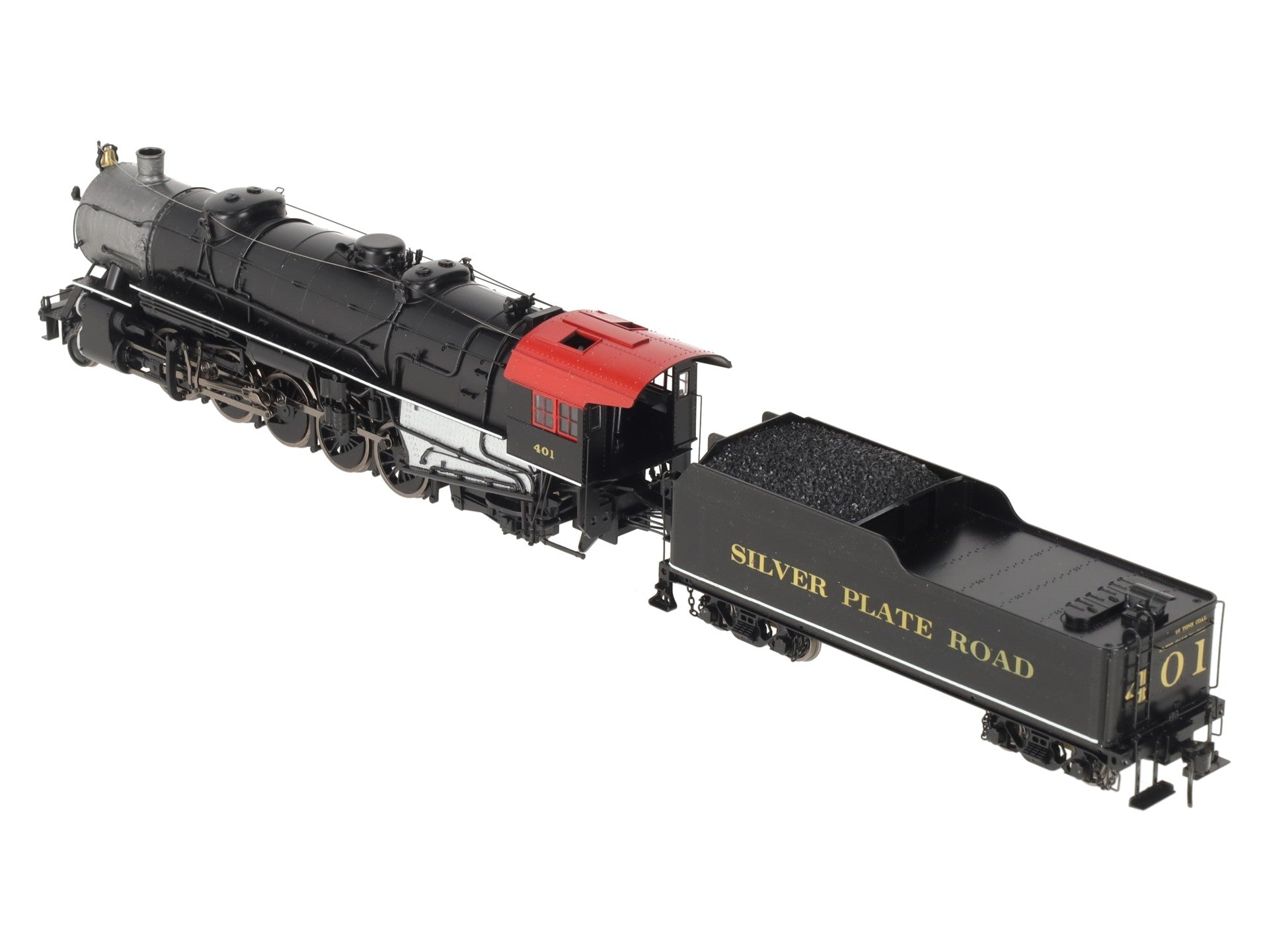 Proto 2000 920-60012 HO 2-10-2 Steam Locomotive w/DCC/Sound-Custom EX/Box