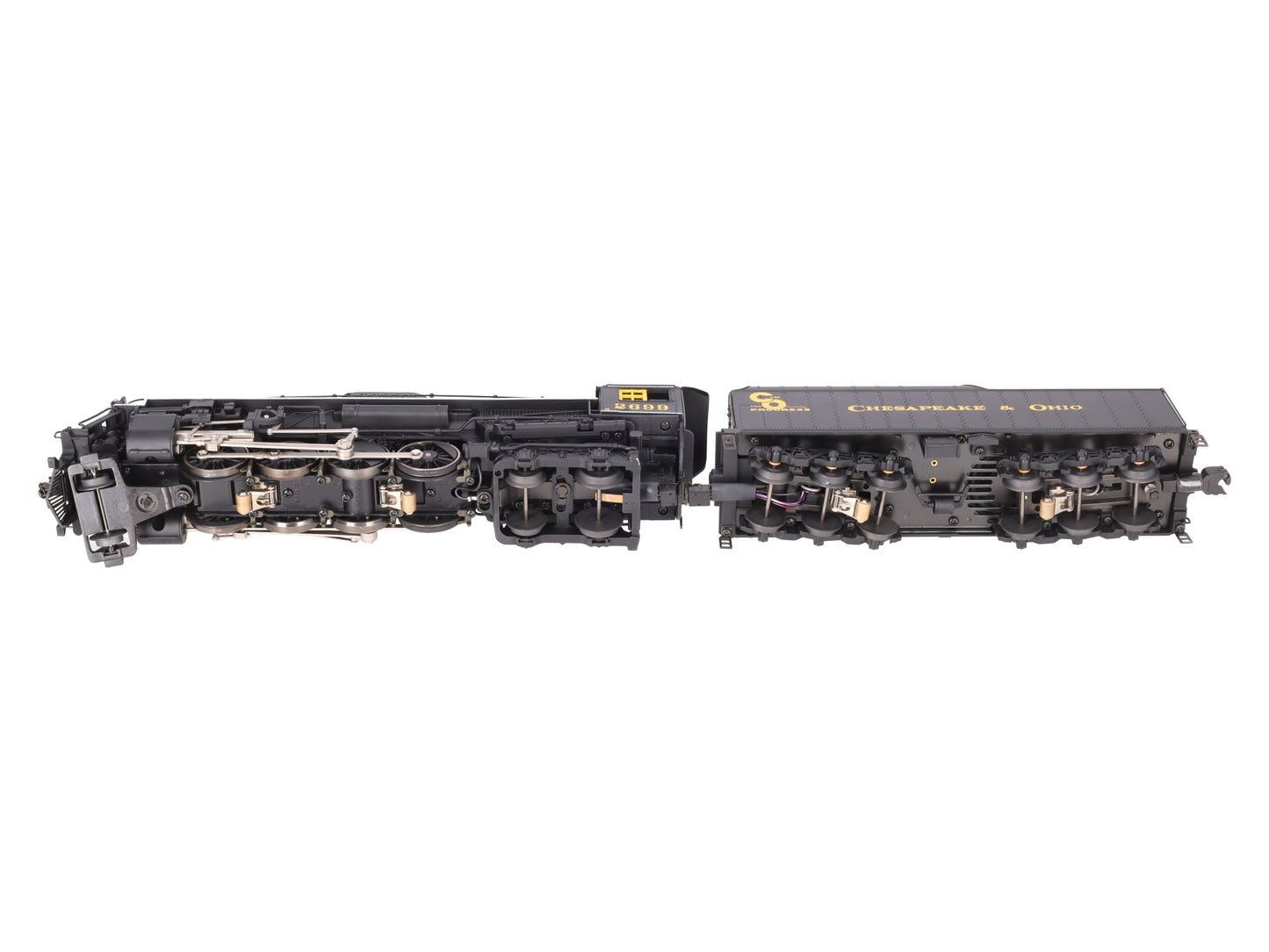 Lionel 6-38076 O Gauge Chesapeake & Ohio 2-8-4 Berkshire Steam Locomotive #2699 EX/Box