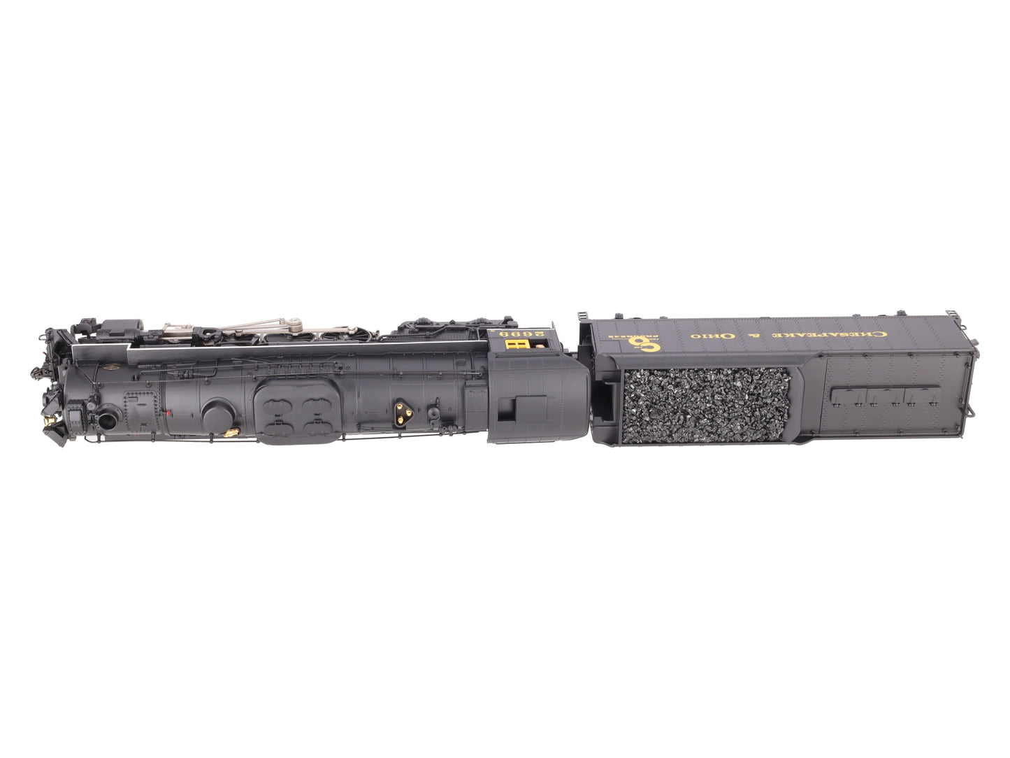 Lionel 6-38076 O Gauge Chesapeake & Ohio 2-8-4 Berkshire Steam Locomotive #2699 EX/Box