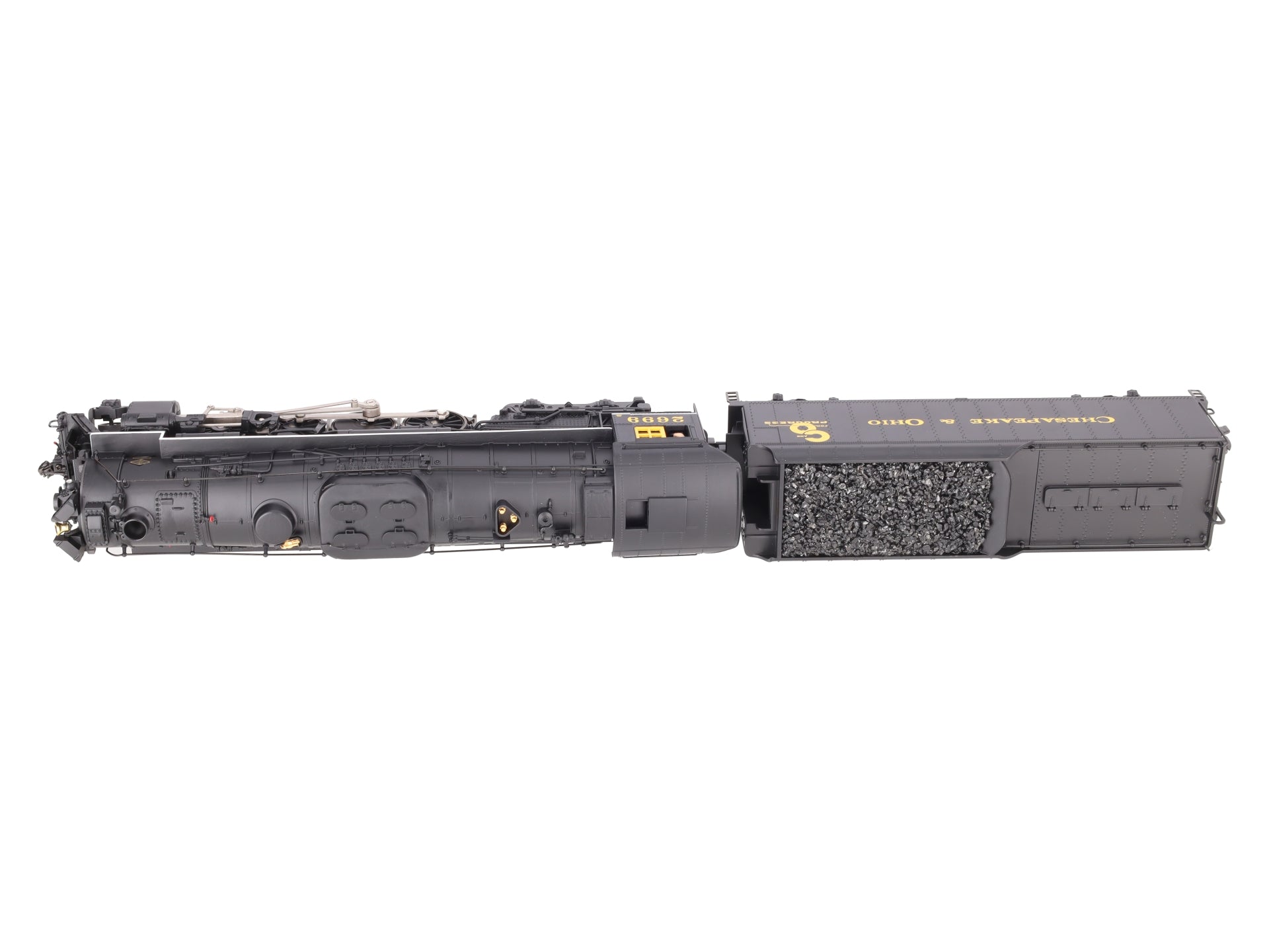 Lionel 6-38076 O Gauge Chesapeake & Ohio 2-8-4 Berkshire Steam Locomotive #2699 EX/Box