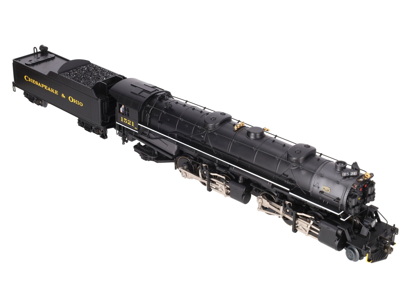 Lionel 6-28075 O Gauge C&O 2-6-6-2 Mallet Steam Locomotive & Tender #1521 EX/Box
