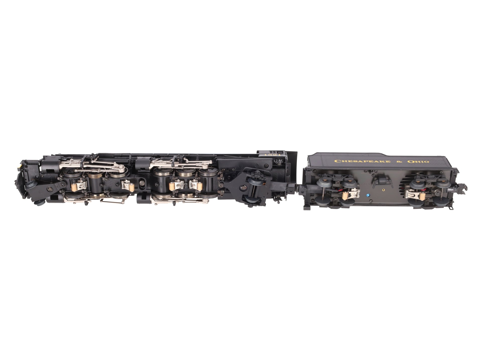 Lionel 6-28075 O Gauge C&O 2-6-6-2 Mallet Steam Locomotive & Tender #1521 EX/Box