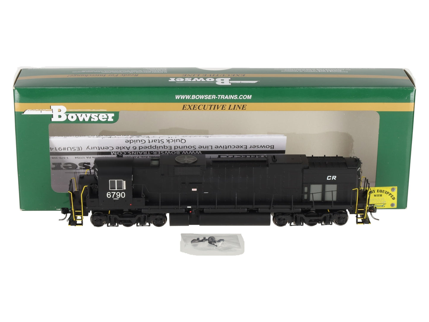 Bowser 23632 HO C636 w/DCC & Sound, PC/CR Patch #6790 EX/Box