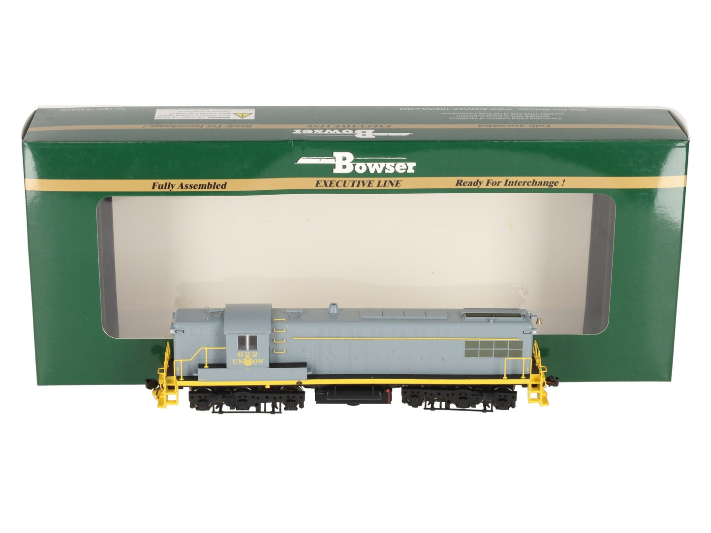 Bowser 25121 HO Union DRS-6-6-1500 Diesel Locomotive with Sound #622 EX/Box