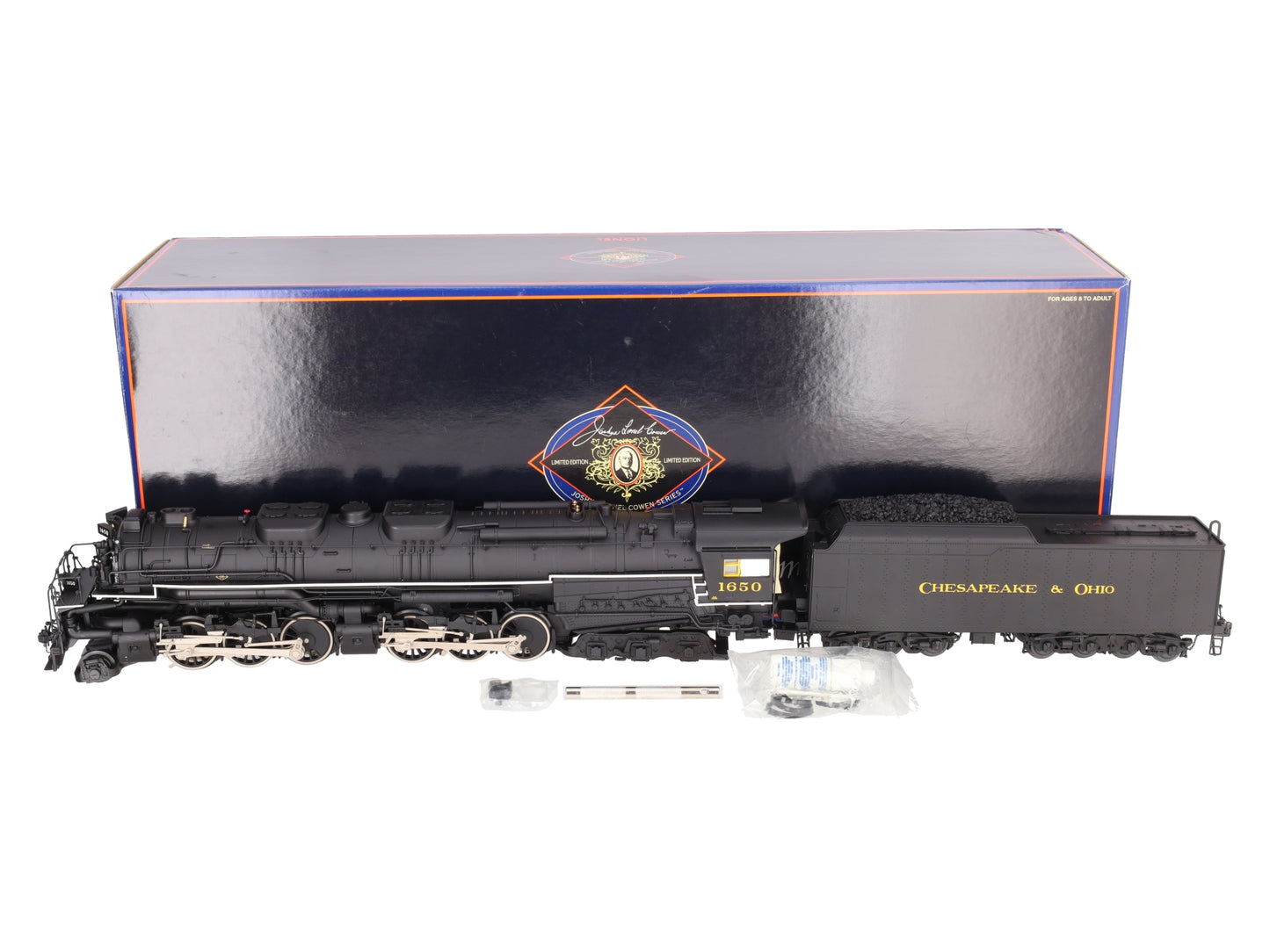 Lionel 6-38081 O C&O 2-6-6-6 Allegheny Steam Locomotive & Tender #1650 w TMCC EX/Box