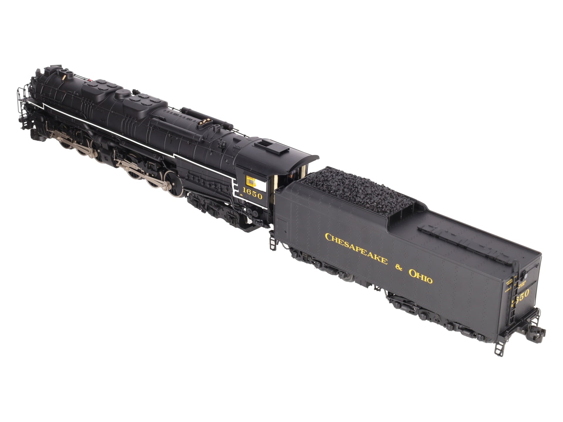 Lionel 6-38081 O C&O 2-6-6-6 Allegheny Steam Locomotive & Tender #1650 w TMCC EX/Box