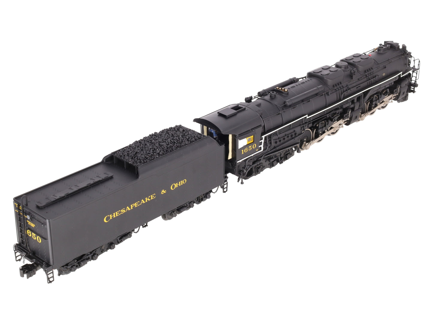 Lionel 6-38081 O C&O 2-6-6-6 Allegheny Steam Locomotive & Tender #1650 w TMCC EX/Box