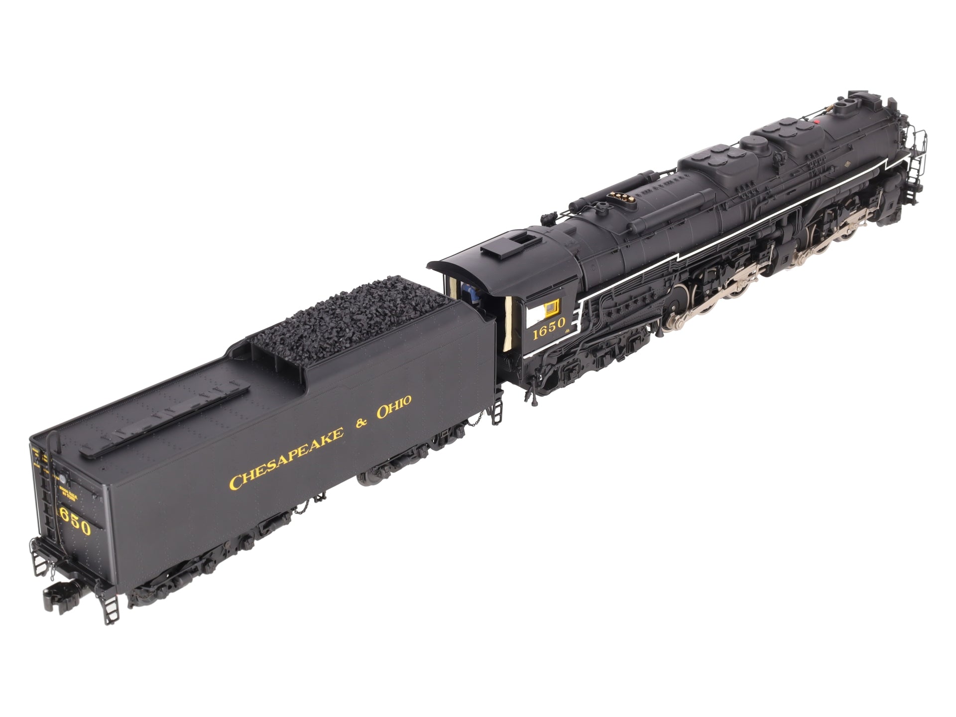 Lionel 6-38081 O C&O 2-6-6-6 Allegheny Steam Locomotive & Tender #1650 w TMCC EX/Box