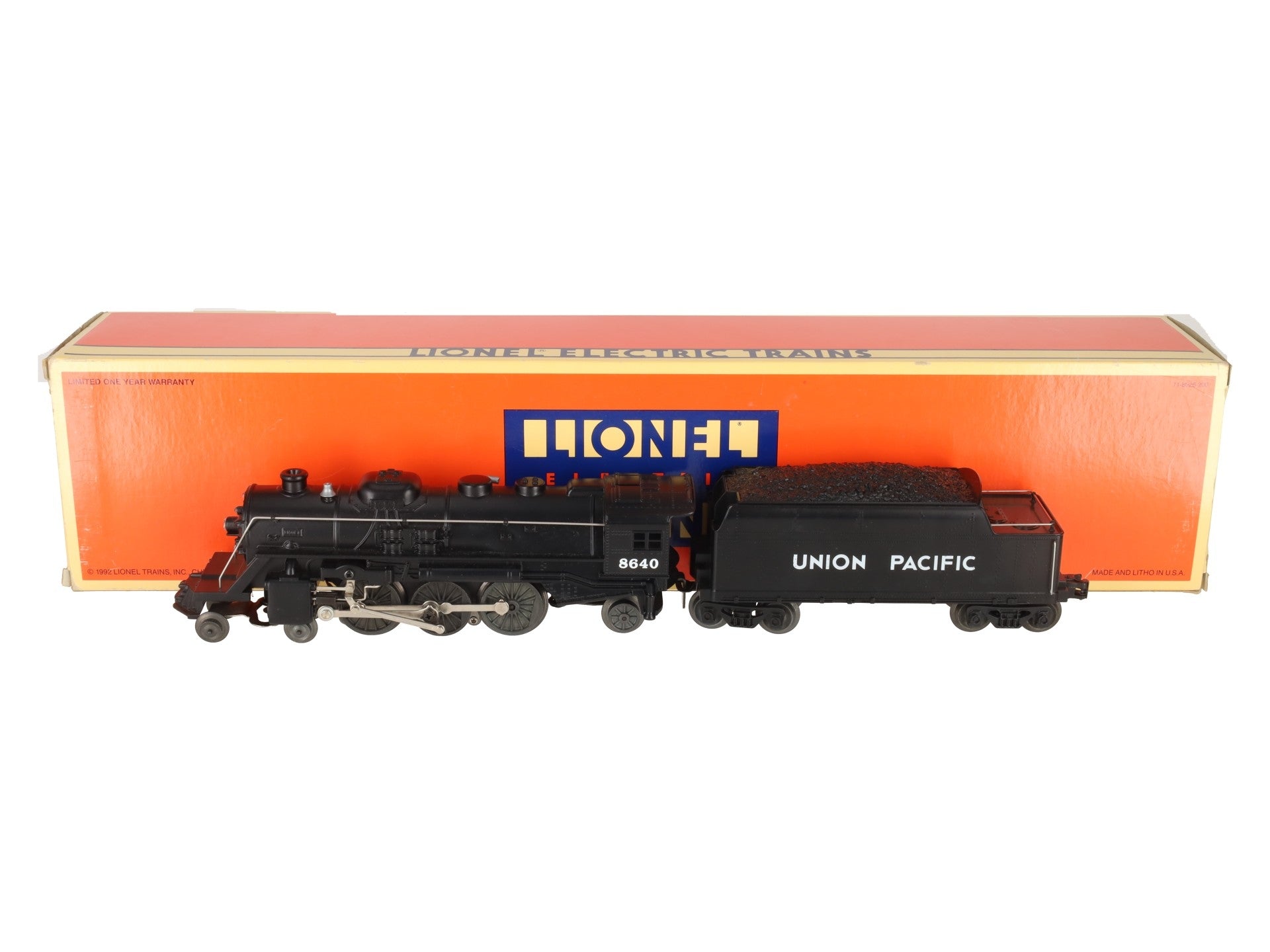 Lionel 6-18640 O Union Pacific 4-6-2 Steam Locomotive #8640 EX/Box
