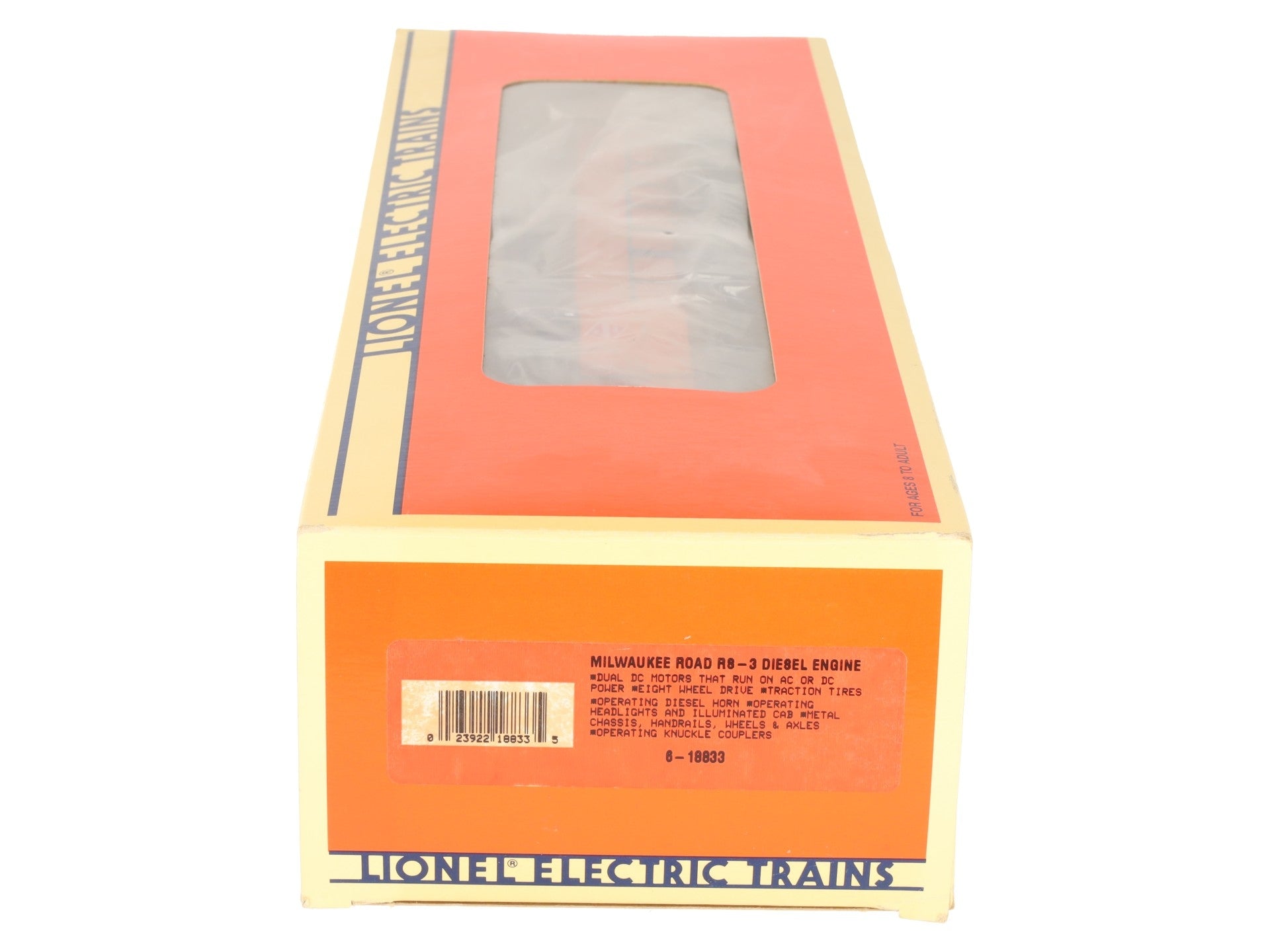 Lionel 6-18833 Milwaukee Road RS-3 Diesel Locomotive #2487 EX/Box