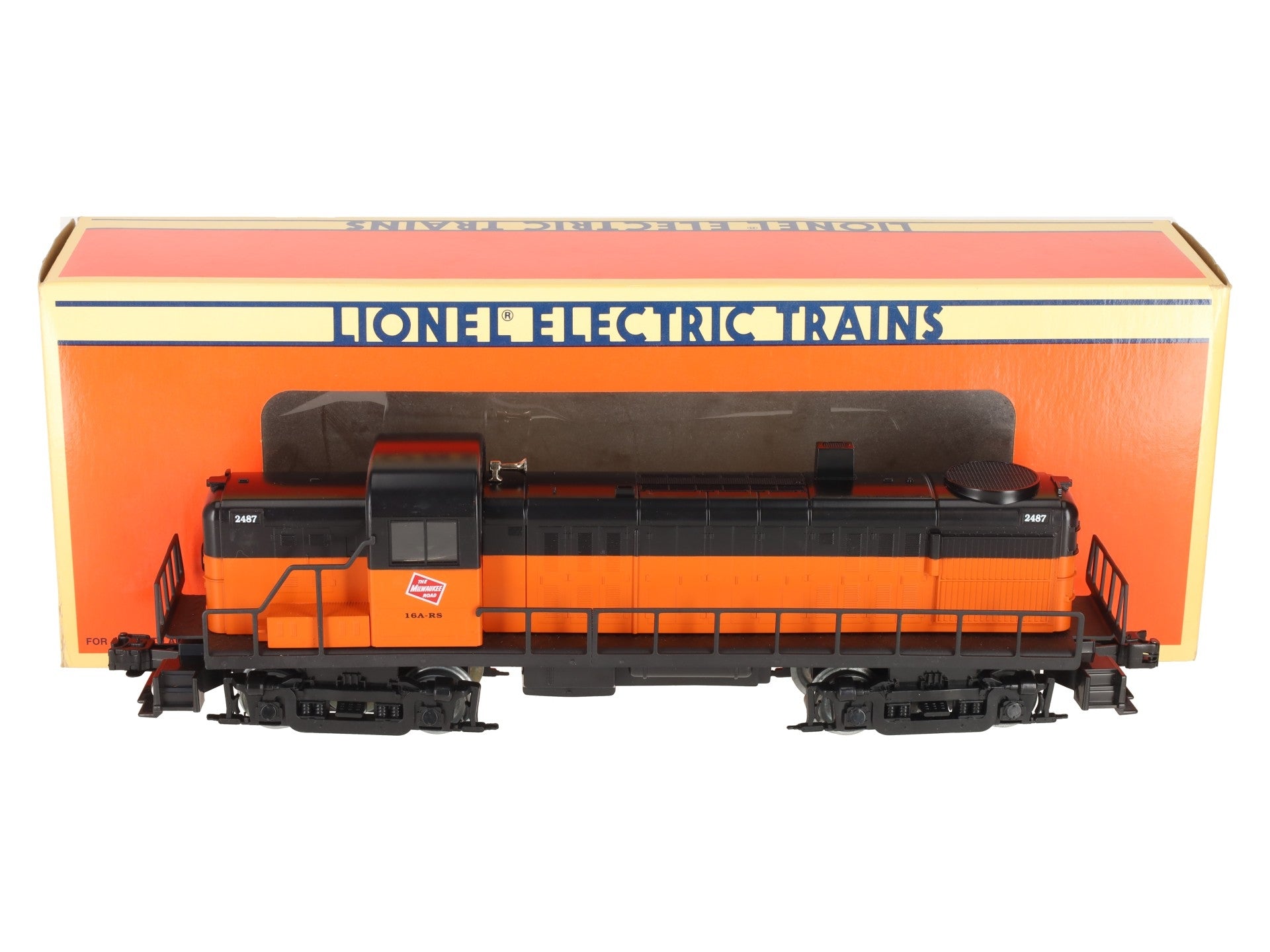 Lionel 6-18833 Milwaukee Road RS-3 Diesel Locomotive #2487 EX/Box