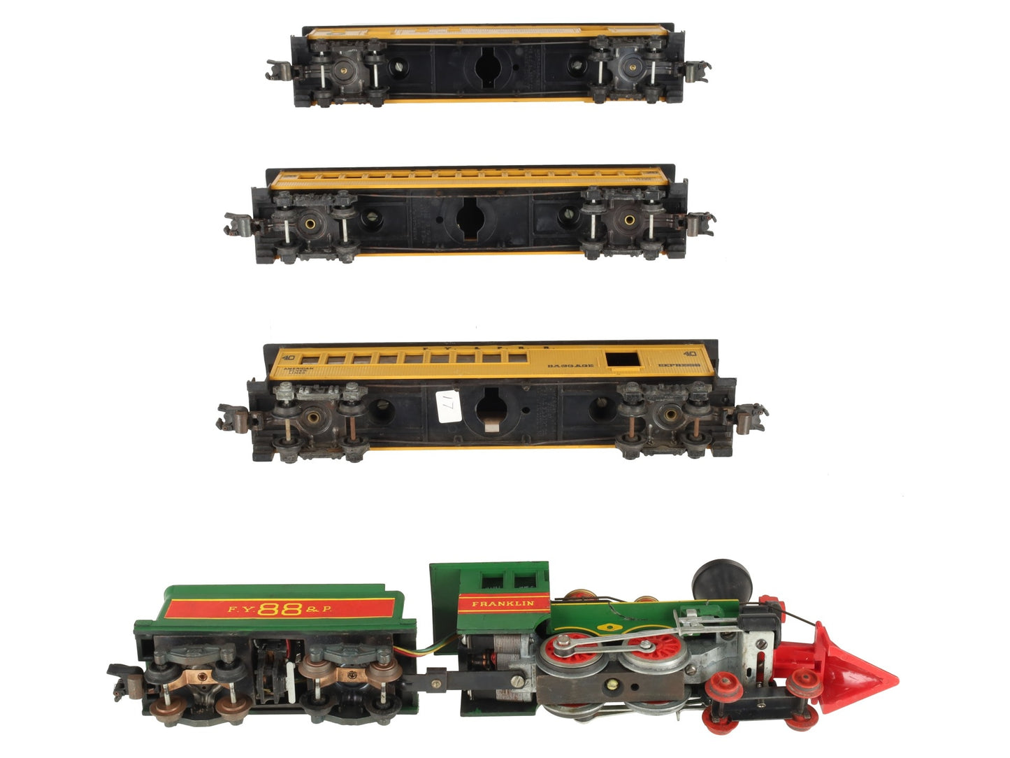 American Flyer 20550 Vintage S Frontiersman Passenger Set VG